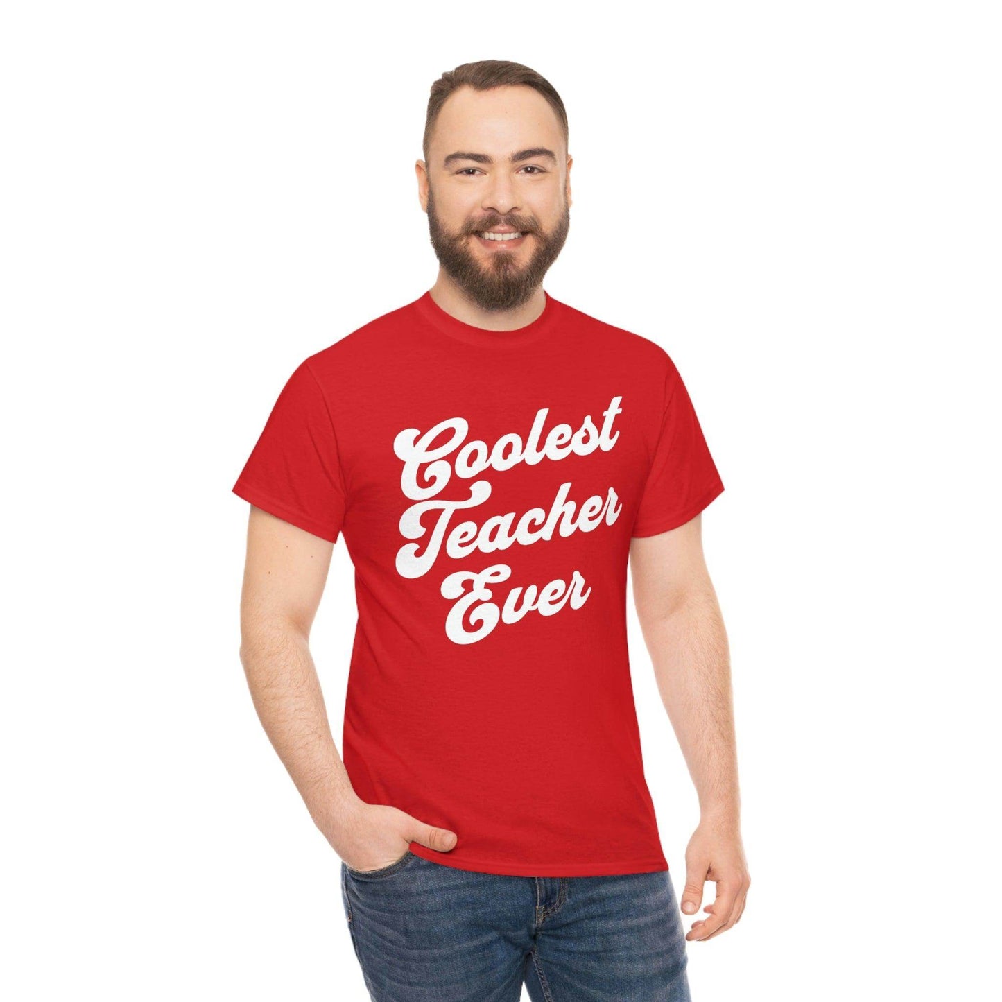 Coolest Teacher Ever Shirt - Giftsmojo