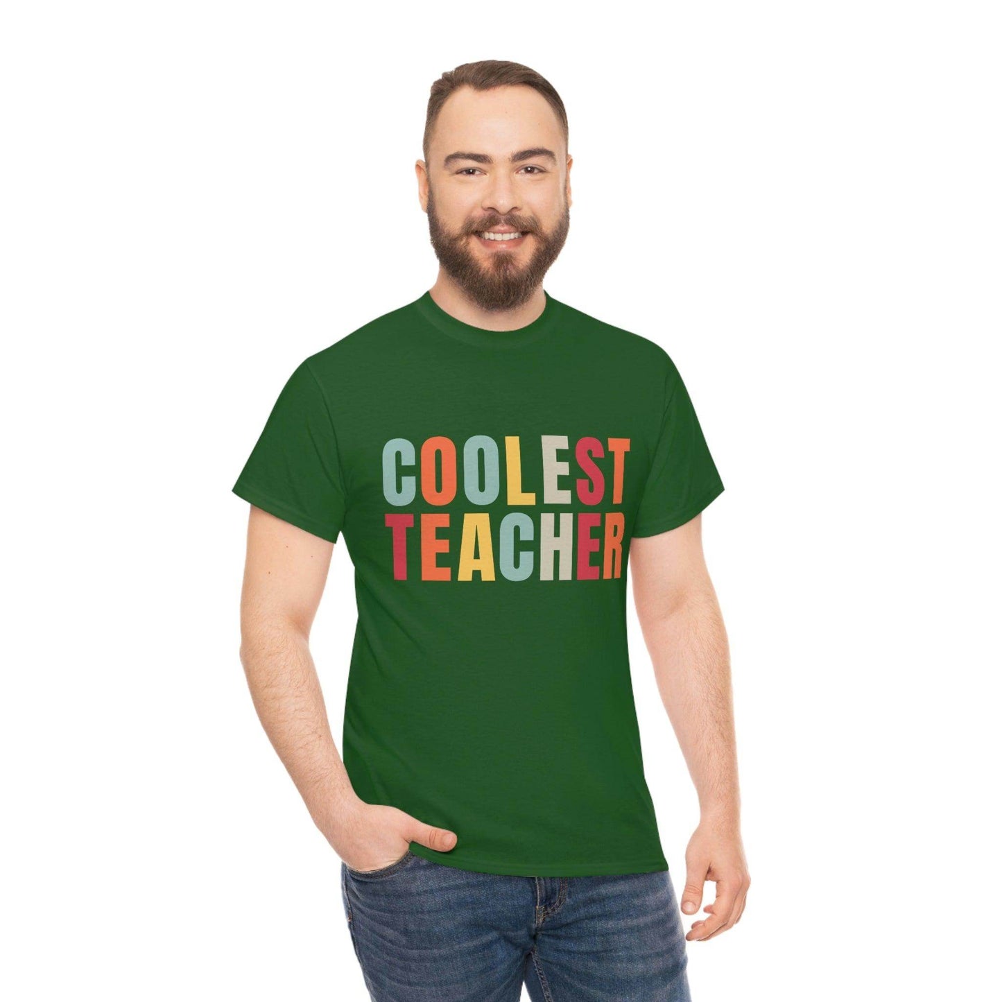 Teacher appreciation gift - Coolest Teacher Shirt - Teacher shirt - Giftsmojo