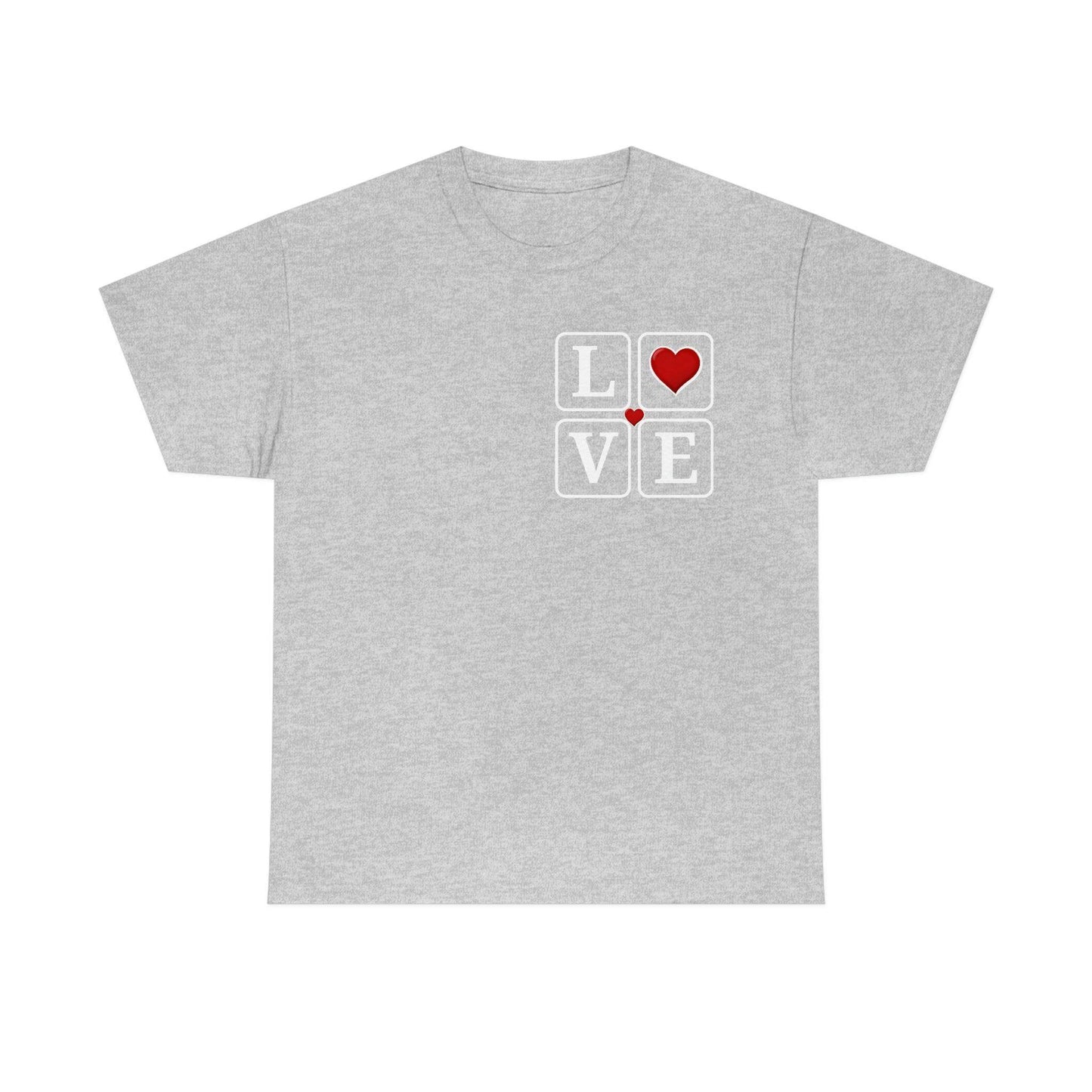 Love square Hearts T-shirt - Giftsmojo