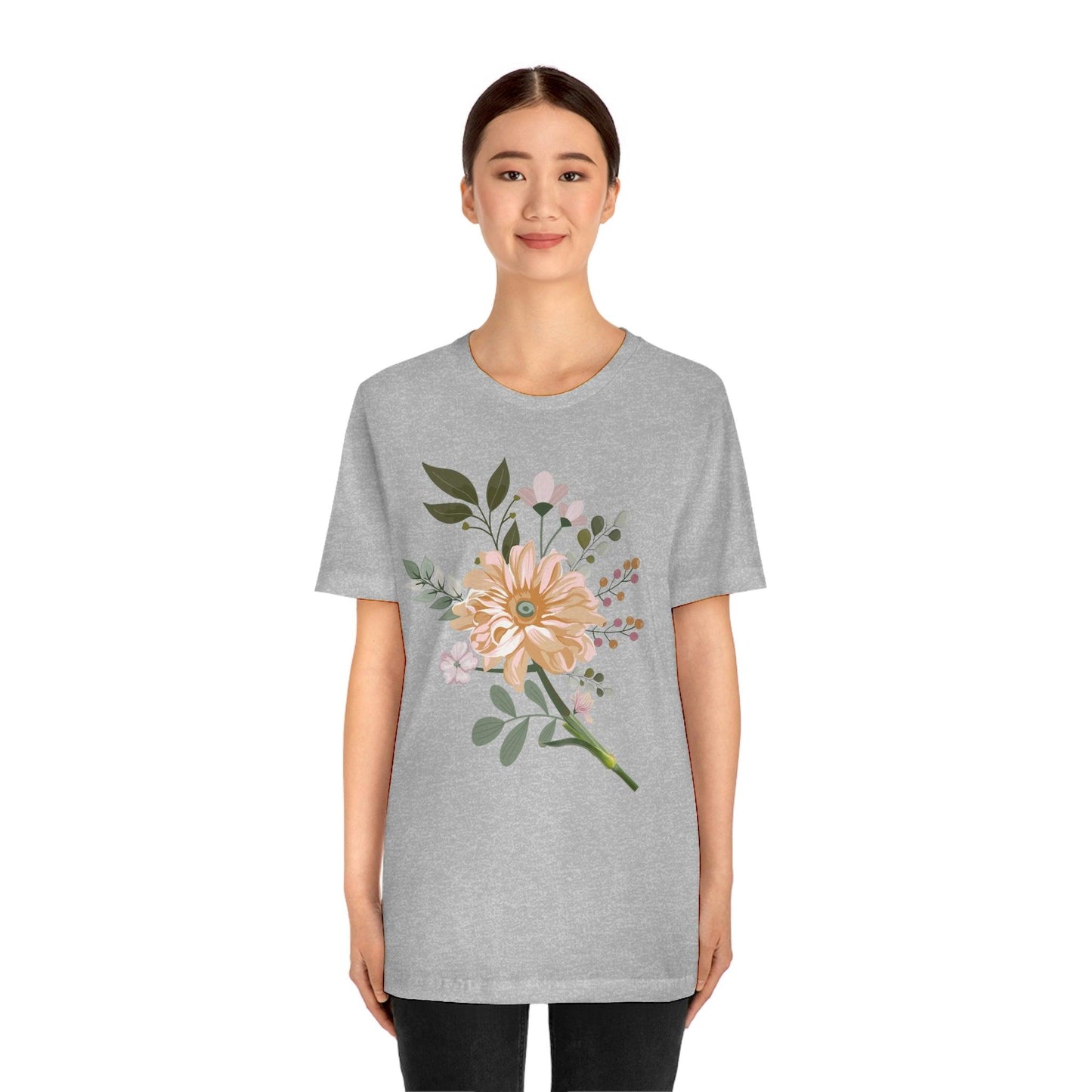 Cute Flower T-shirt - Nature lover Shirt - Cute Flower lover shirt - Giftsmojo