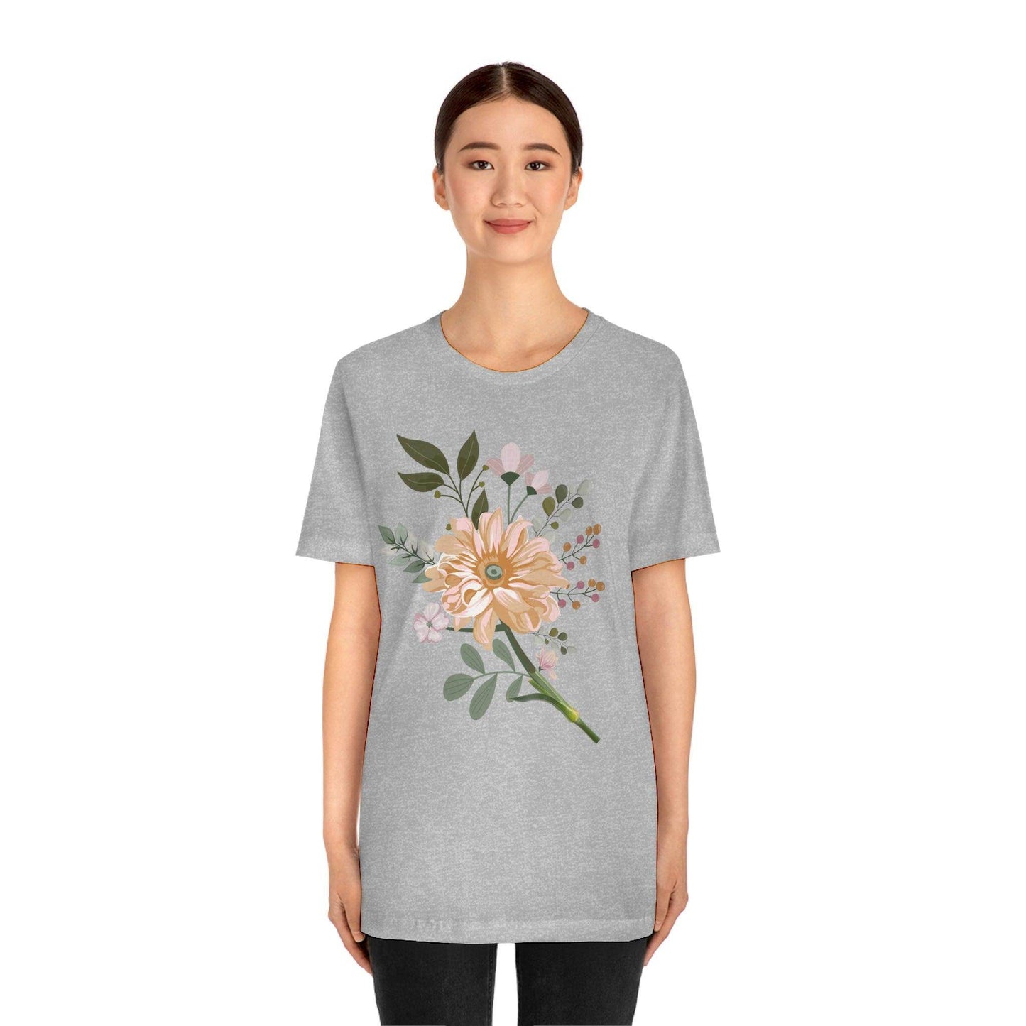 Cute Flower T-shirt - Nature lover Shirt - Cute Flower lover shirt - Giftsmojo