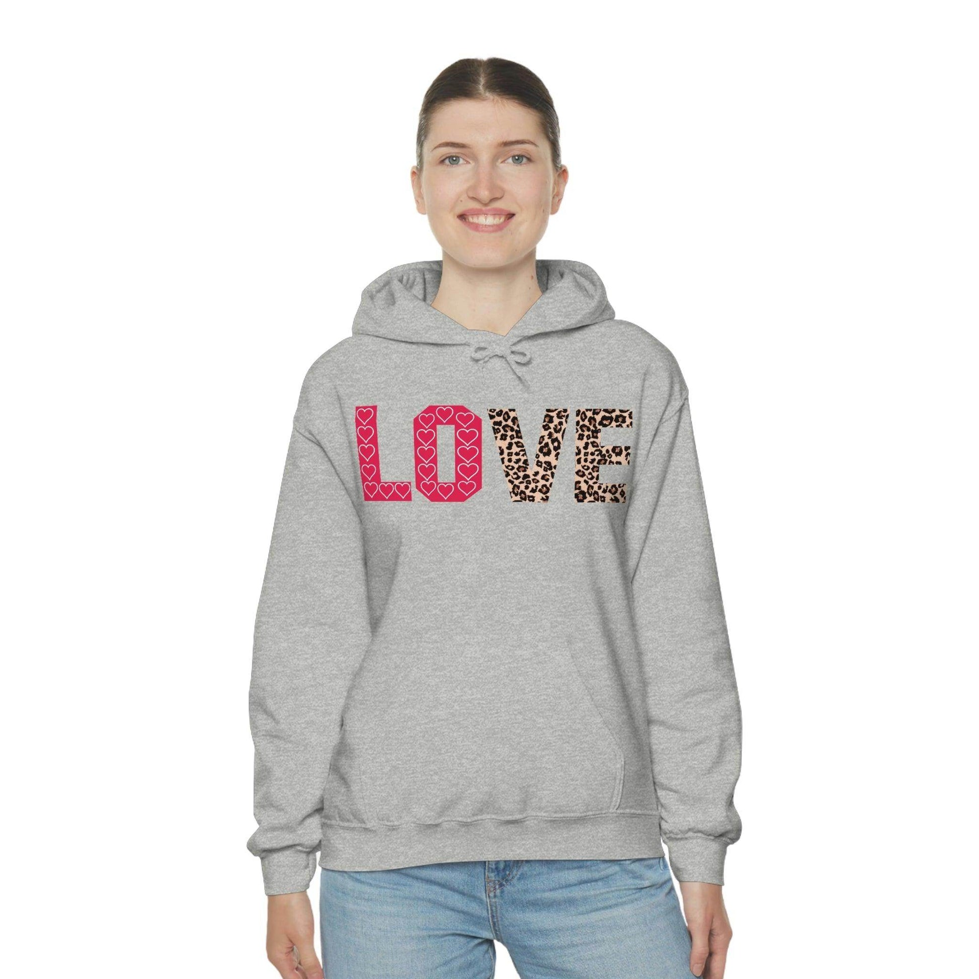 Leopard print Hooded Sweatshirt - Giftsmojo