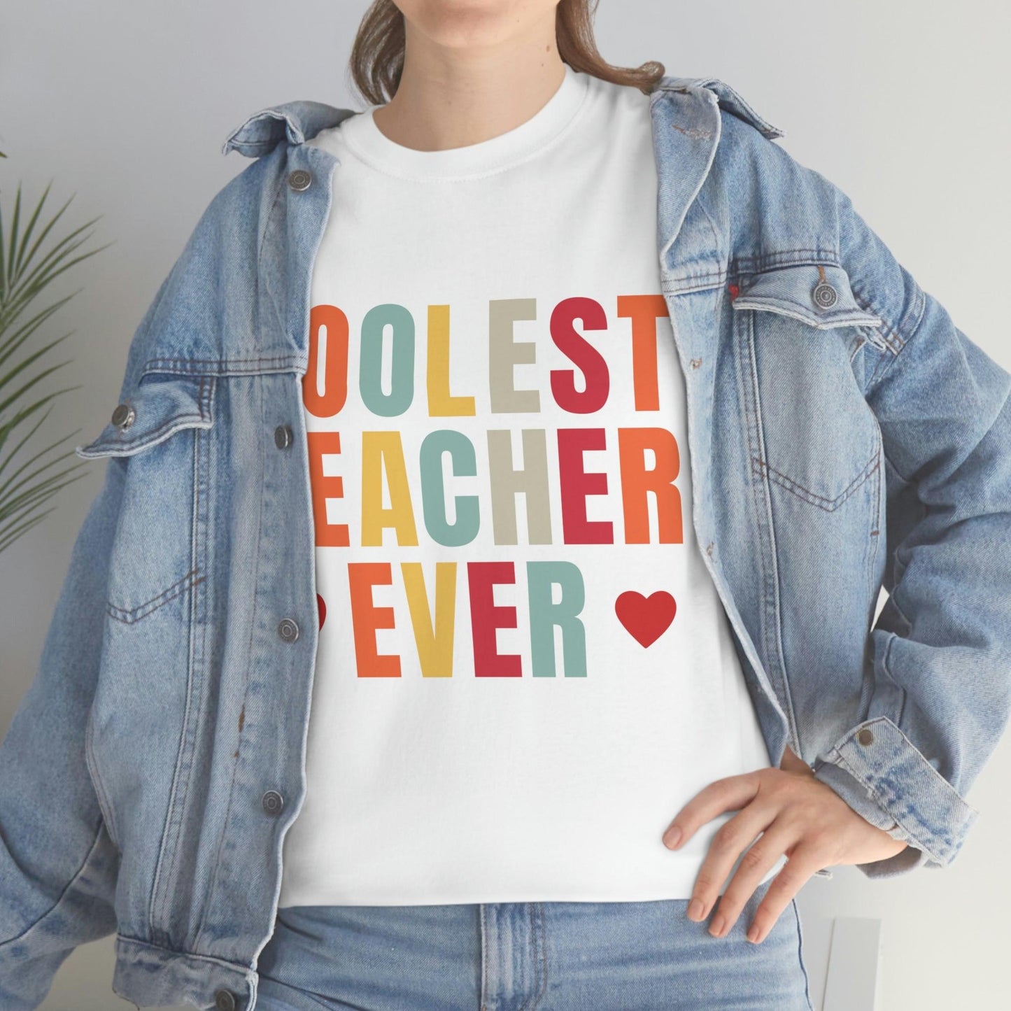 Coolest Teacher Ever T-Shirt - teacher gift - teacher appreciation