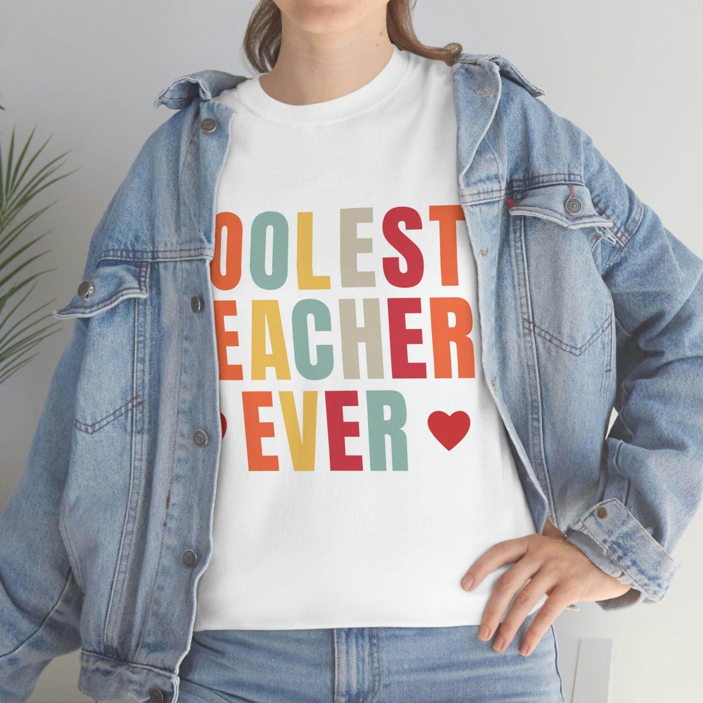 Coolest Teacher Ever T-Shirt - teacher gift - teacher appreciation - Giftsmojo
