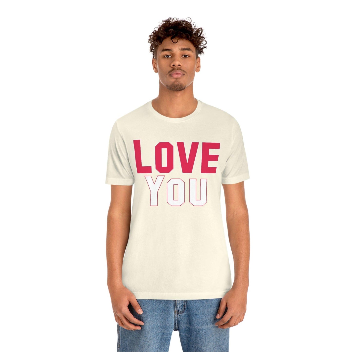 Love you T-shirt - Giftsmojo