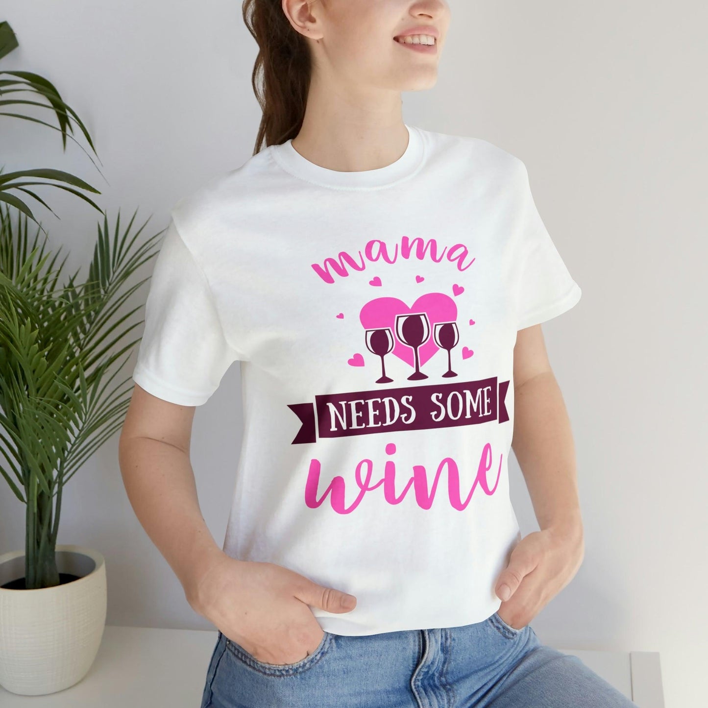 Mama Needs Some Wine Shirt, Wine Shirt, Gift For Mom, Drinking Shirt, Gift For Wife, Funny Wife Shirt, Wine Lover Shirt, Funny Mom Shirt - Giftsmojo