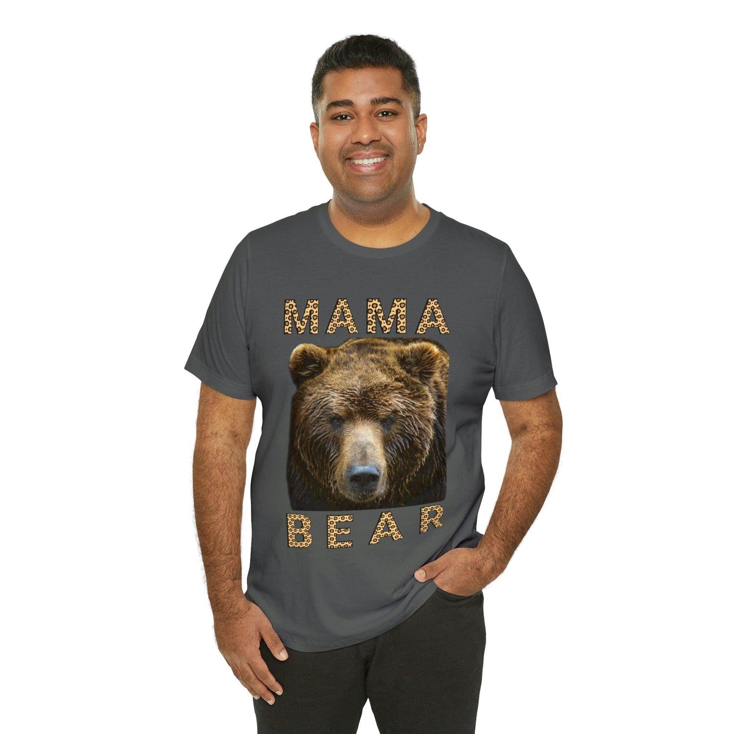 Mothers day shirt | Leopard Print Mama Bear Shirt | Mama Bear Tshirt, Funny mom shirt | best mom shirt | Momma Bear, Mama Bear Gift, Animal Nature Lover Shirt - Giftsmojo