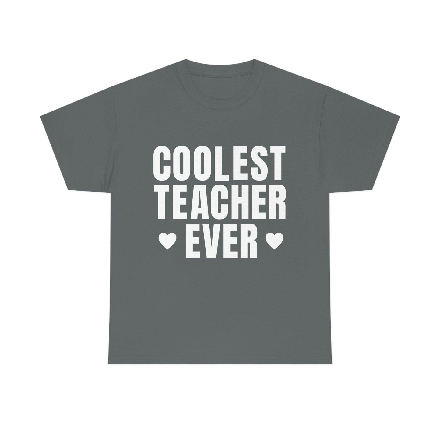 Coolest Teacher Ever Tee - Giftsmojo