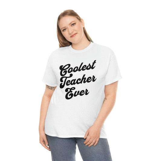 Coolest Teacher Ever Shirt - Giftsmojo