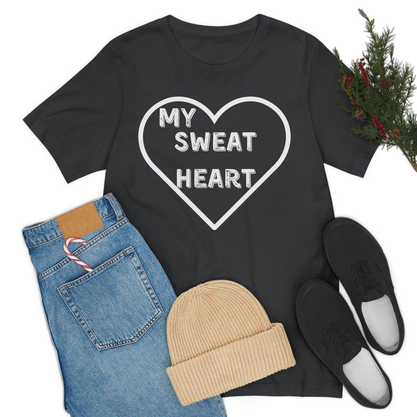 My Sweat Heart - Love shirt - Gift for wife - Gift for Husband - Gift for Girlfriend and Boyfriend - Giftsmojo