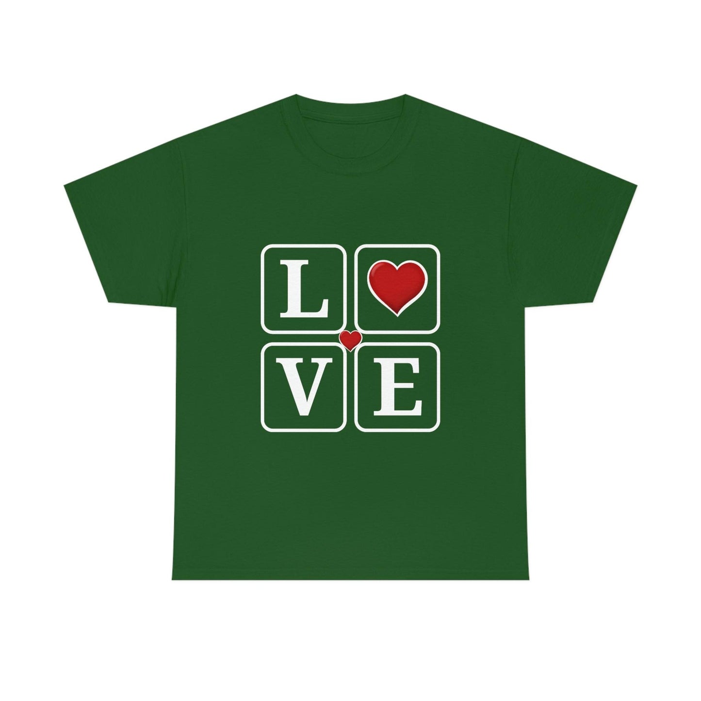 Love square Hearts Shirt, Great Gift for Valentine's day, birthday, engagement, anniversary and many more