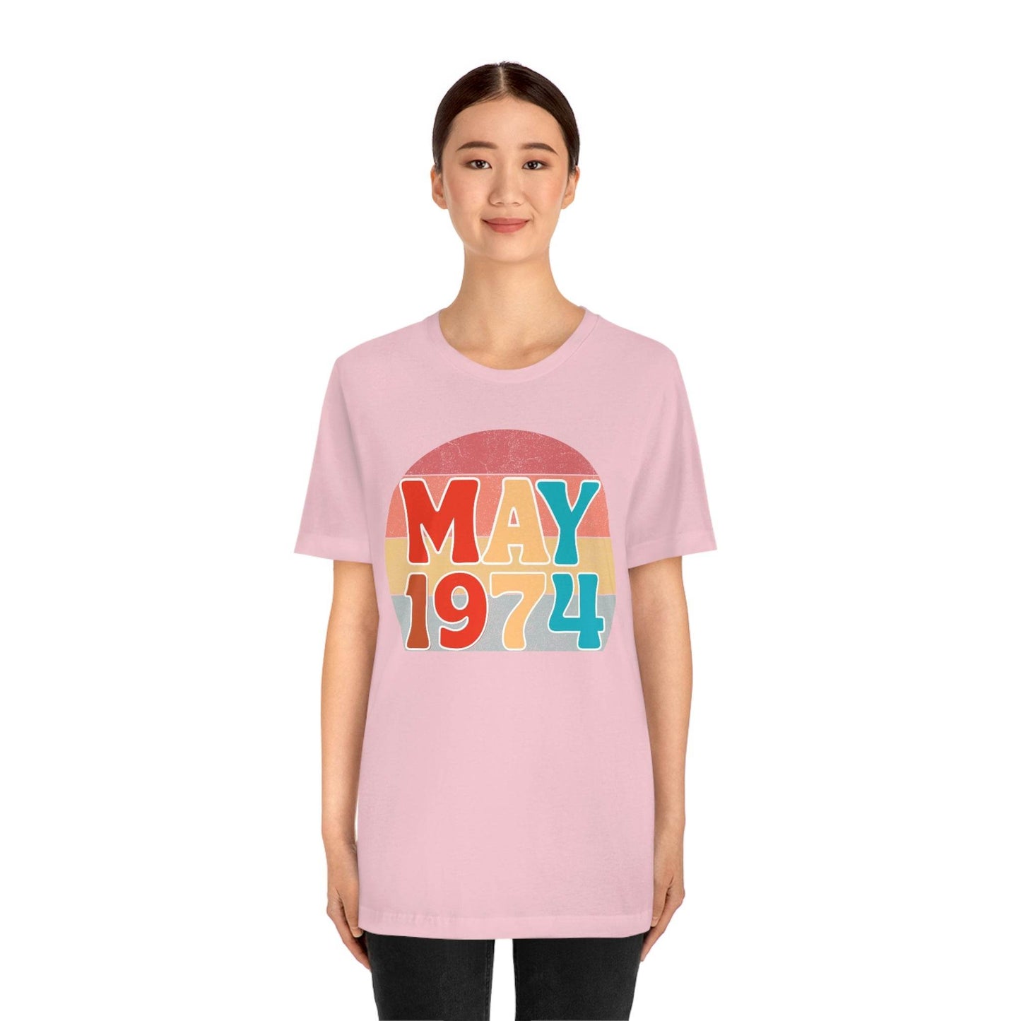 49th Birthday Shirt, 1974 Shirt, 49th Birthday Tee, Vintage 1974 Shirt, 49th Birthday Gifts, 1974 Birthday Shirt, 49th Birthday Gift - Giftsmojo