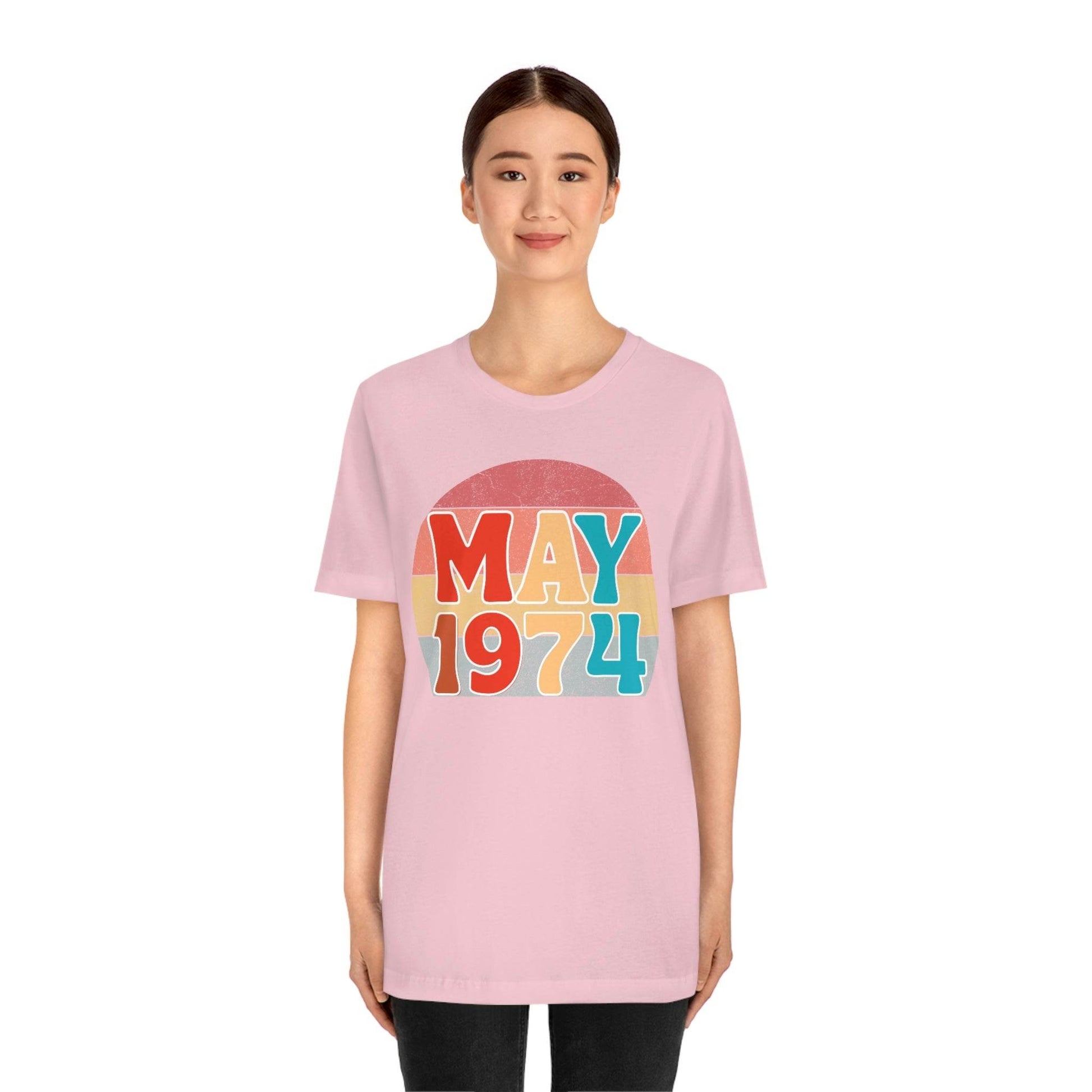 49th Birthday Shirt, 1974 Shirt, 49th Birthday Tee, Vintage 1974 Shirt, 49th Birthday Gifts, 1974 Birthday Shirt, 49th Birthday Gift - Giftsmojo