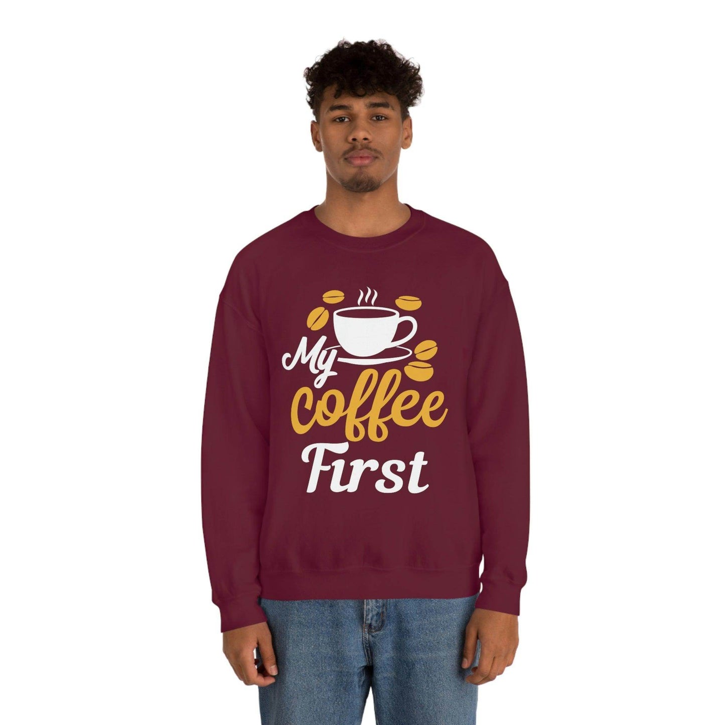My Coffee First Sweatshirt - Giftsmojo