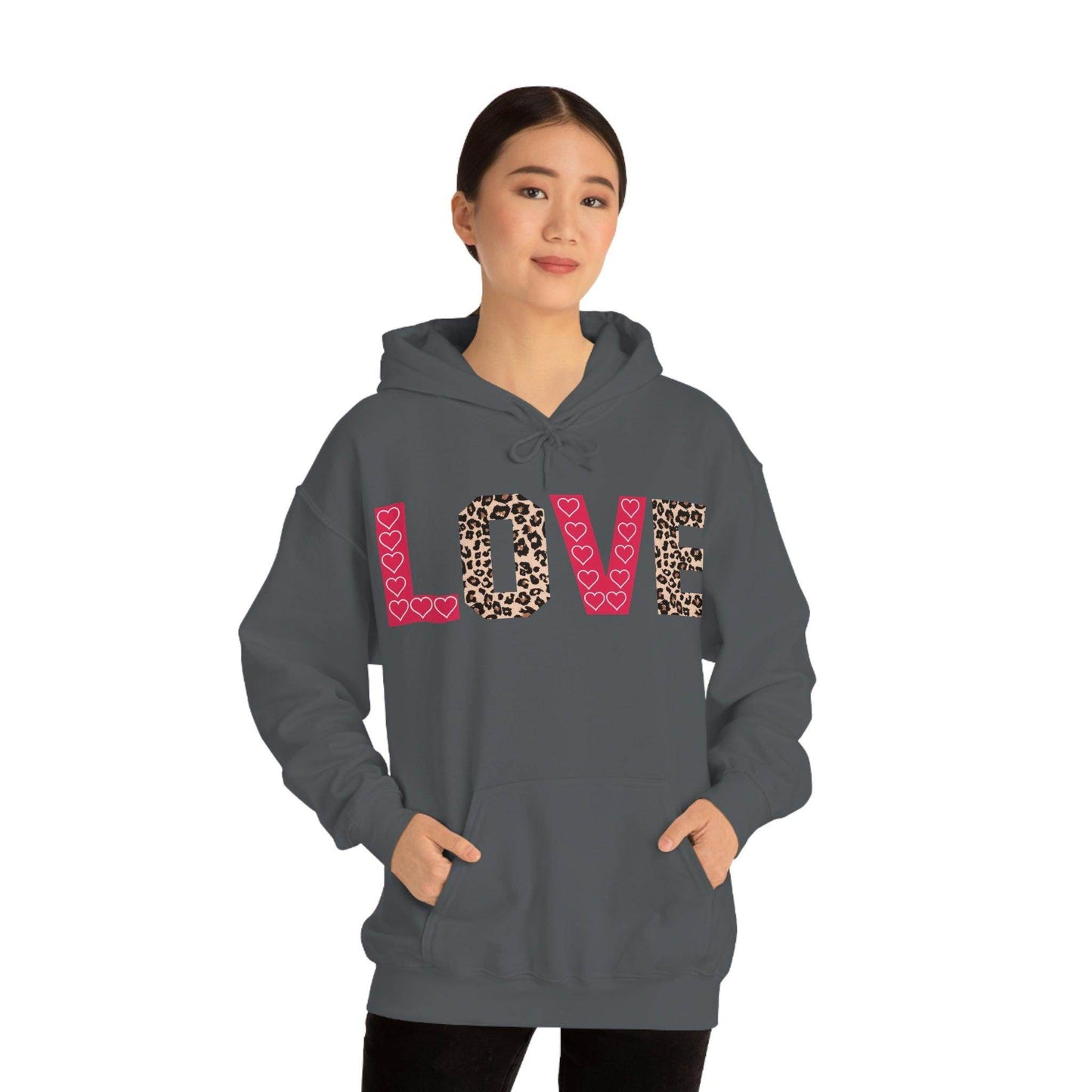 Love Hooded Sweatshirt - Giftsmojo