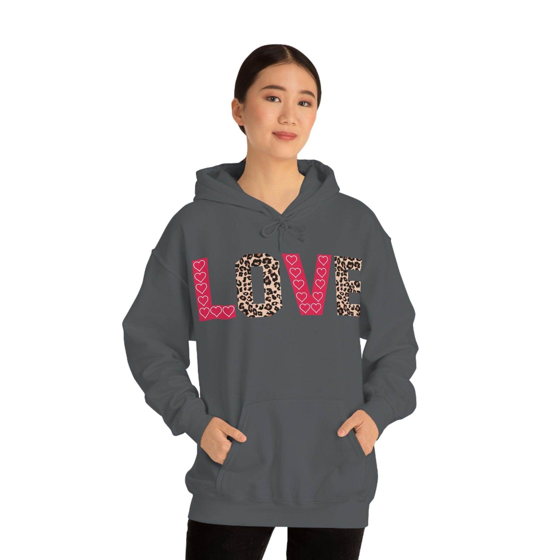 Love Hooded Sweatshirt - Giftsmojo