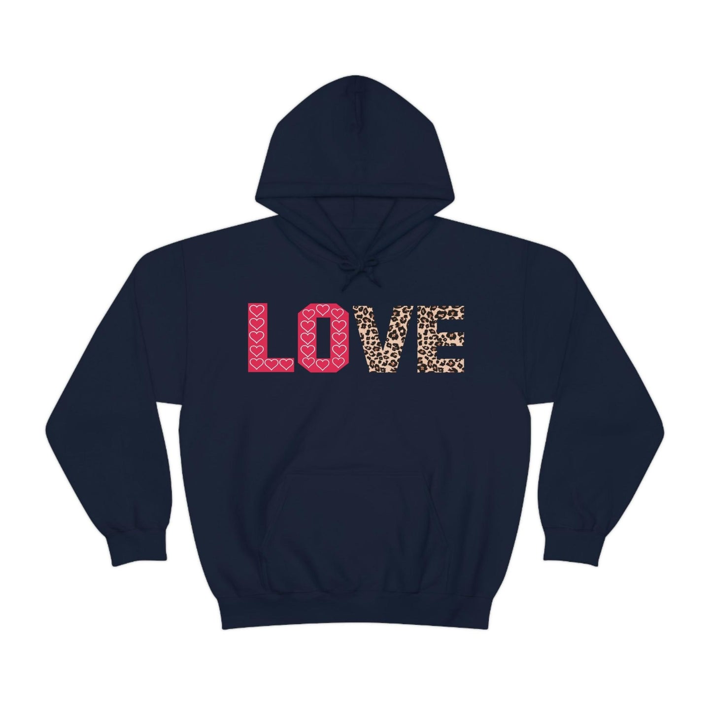 Leopard print Hooded Sweatshirt