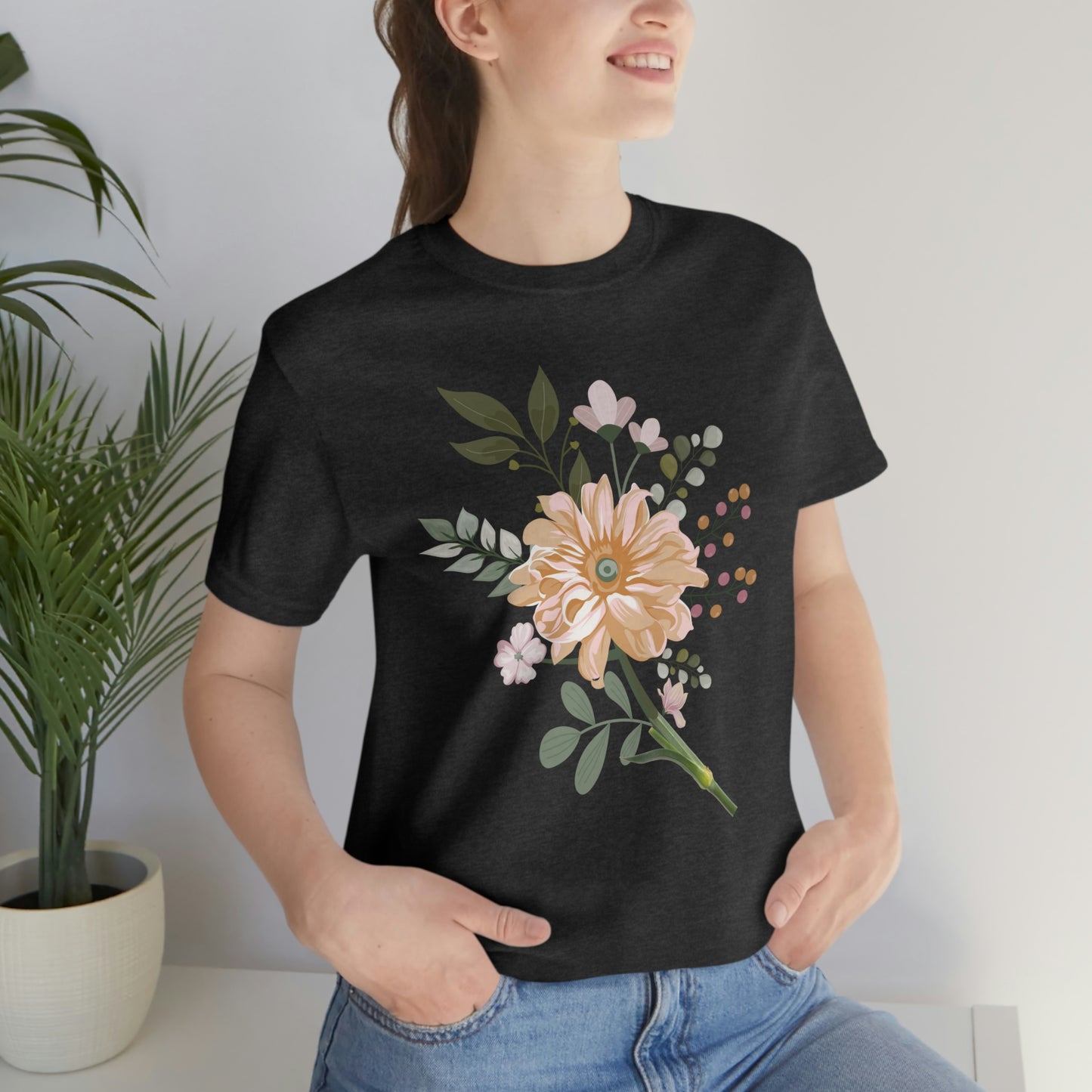 Cute Flower T-shirt - Nature lover Shirt - Cute Flower lover shirt