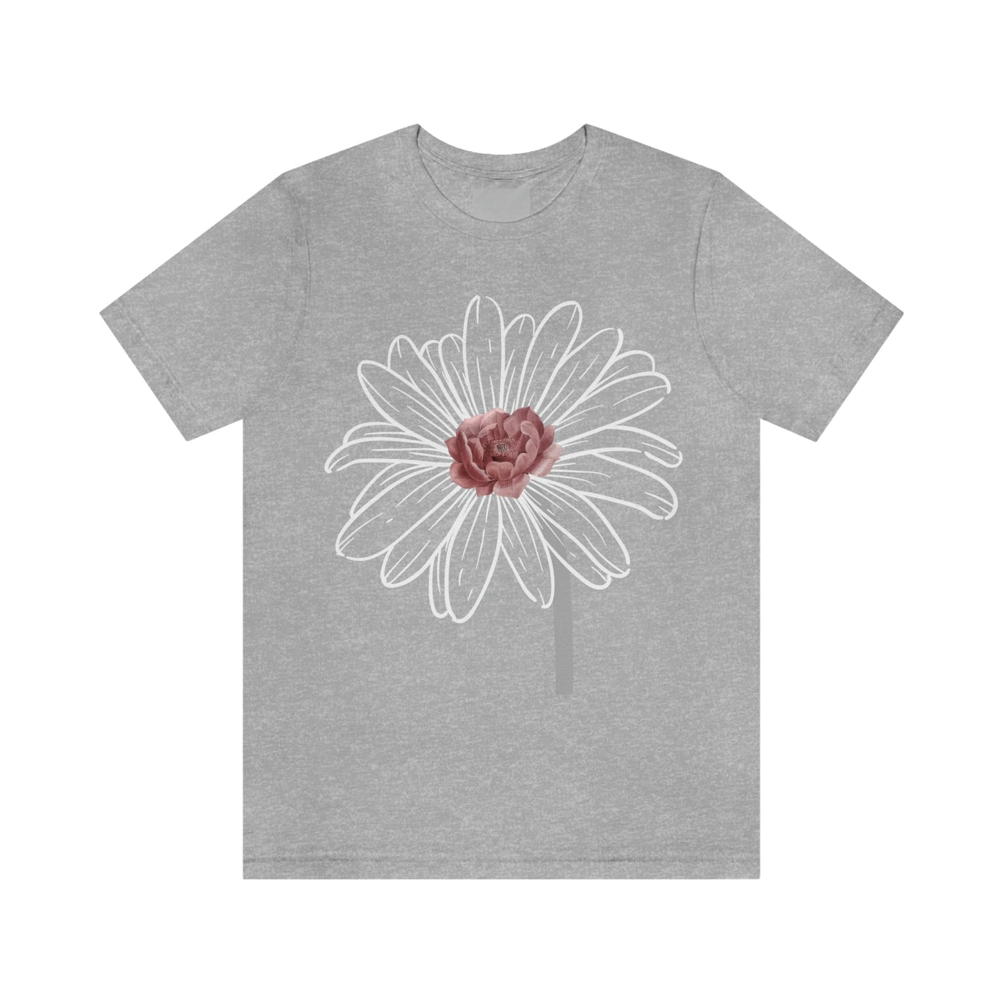 Flower Tshirt, Vintage Flower Shirt, Vintage Botanical Shirt, Vintage T-shirt, Graphic Tshirt, Botanical Print, Wildflower shirt, floral Tee