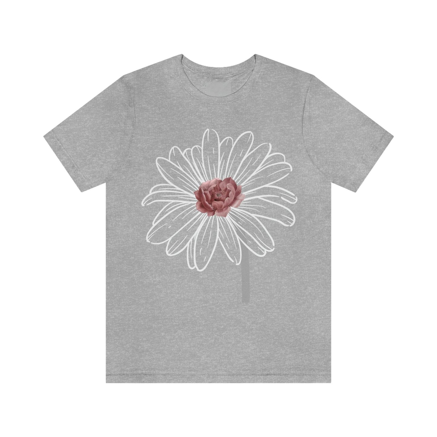 Flower Tshirt, Vintage Flower Shirt, Vintage Botanical Shirt, Vintage T-shirt, Graphic Tshirt, Botanical Print, Wildflower shirt, floral Tee - Giftsmojo
