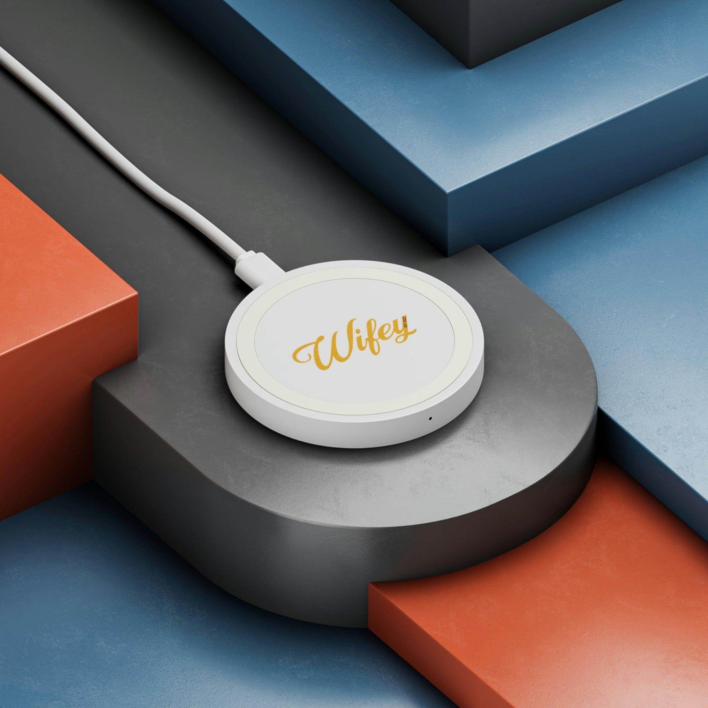 Quake Wireless Charging Pad - wifey - Giftsmojo