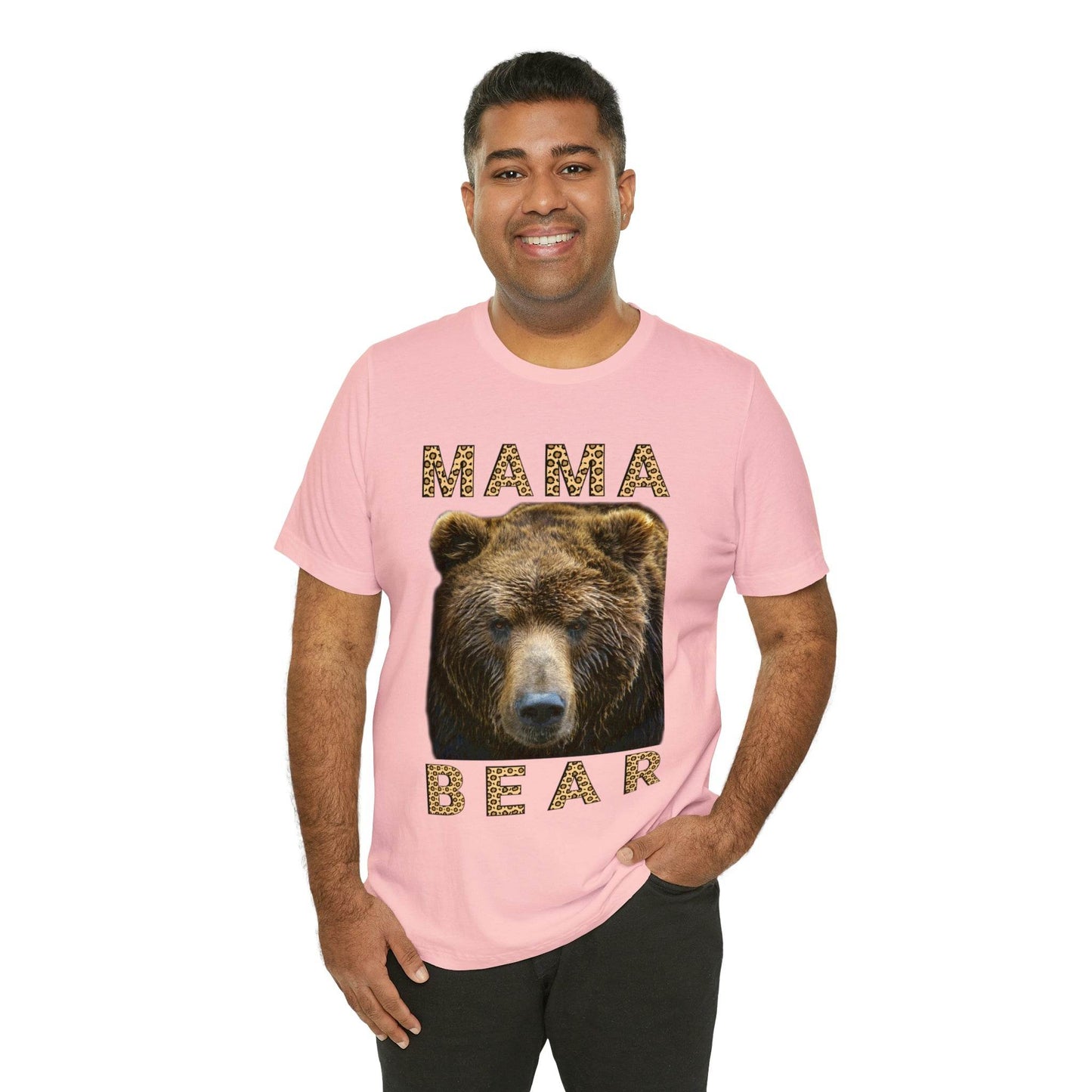 Mothers day shirt | Leopard Print Mama Bear Shirt | Mama Bear Tshirt, Funny mom shirt | best mom shirt | Momma Bear, Mama Bear Gift, Animal Nature Lover Shirt - Giftsmojo