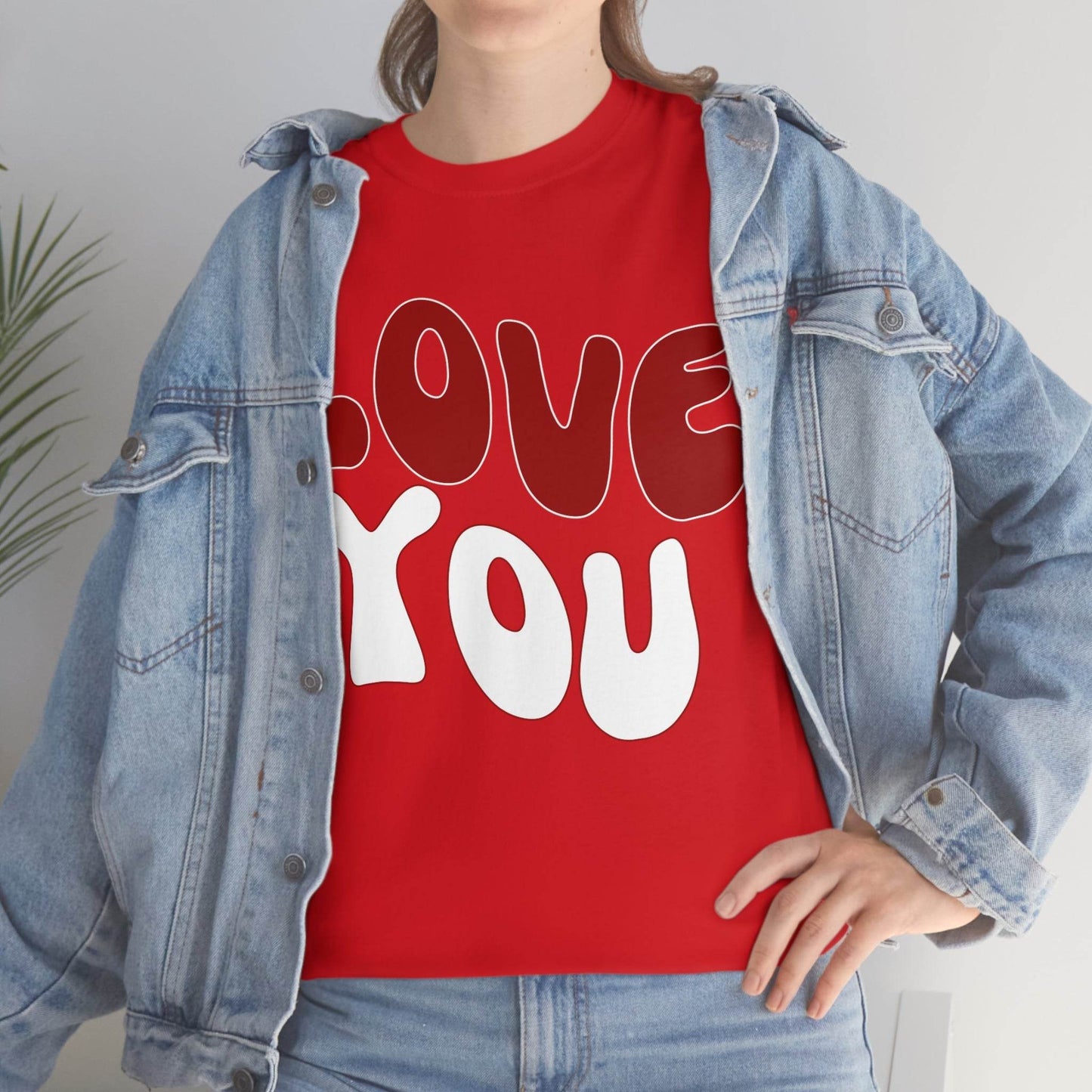 Love You Tee - Giftsmojo