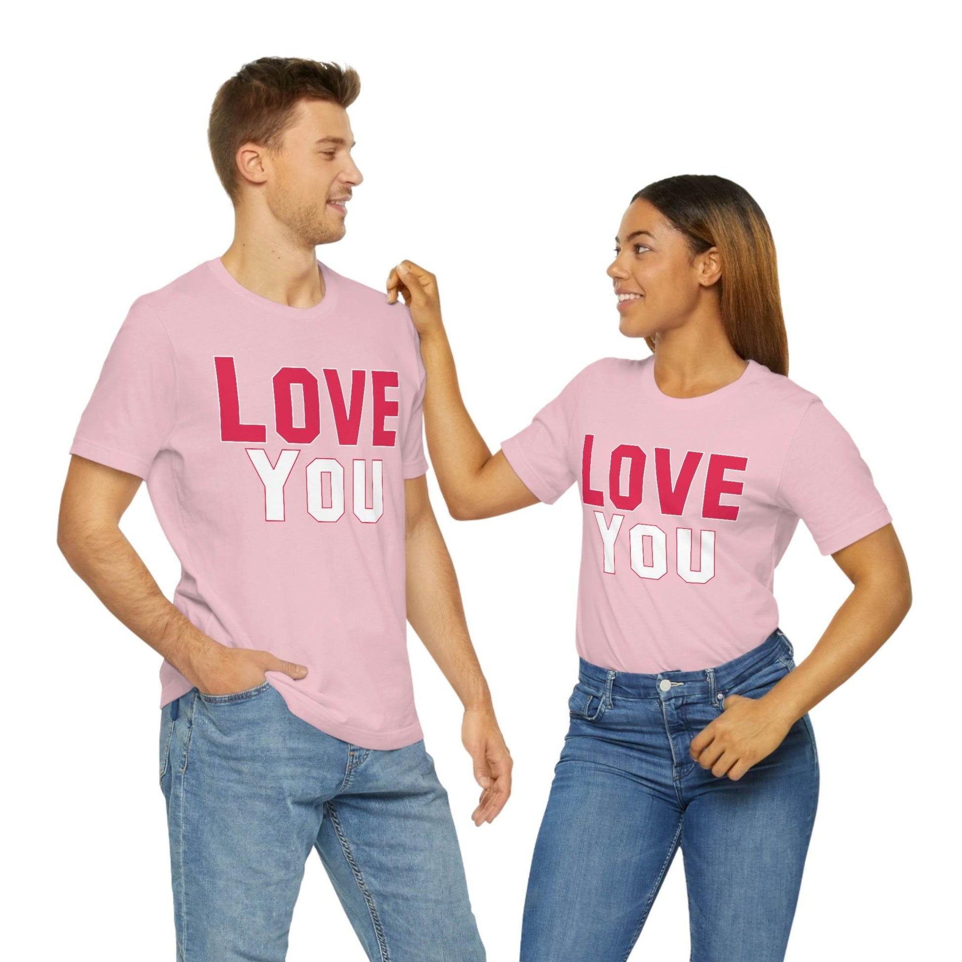 Love you T-shirt - Giftsmojo