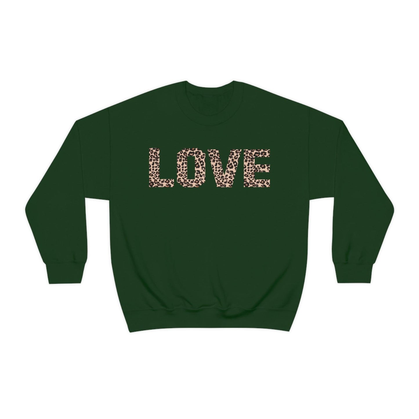 Leopard print love Sweatshirt