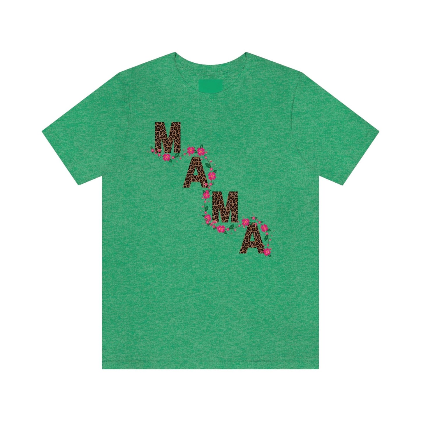 Leopard print Mama shirt Flower mama shirt - Leopard Mama Shirt mothers day shirt new mom shirt - Giftsmojo