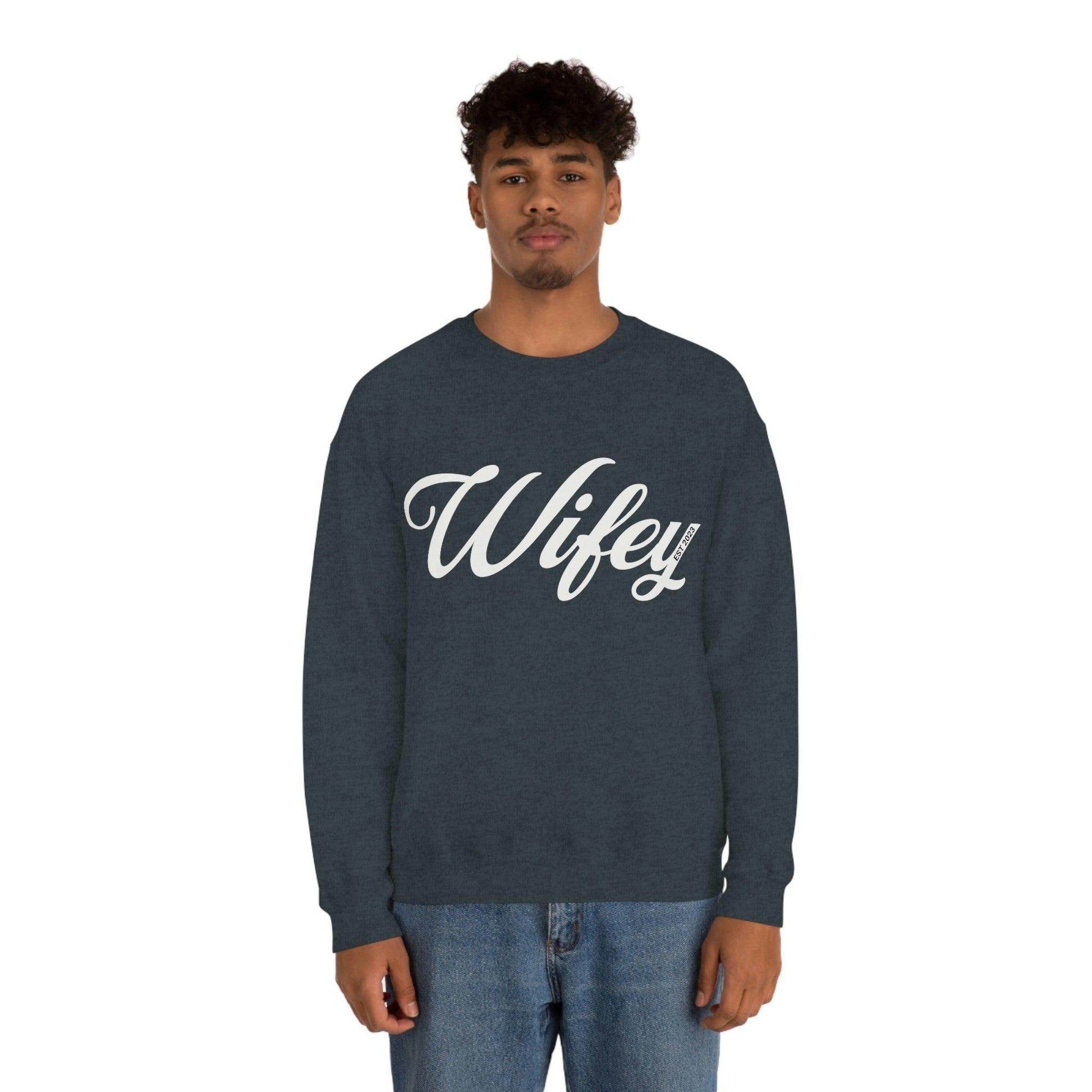 Wifey Sweatshirt - Giftsmojo