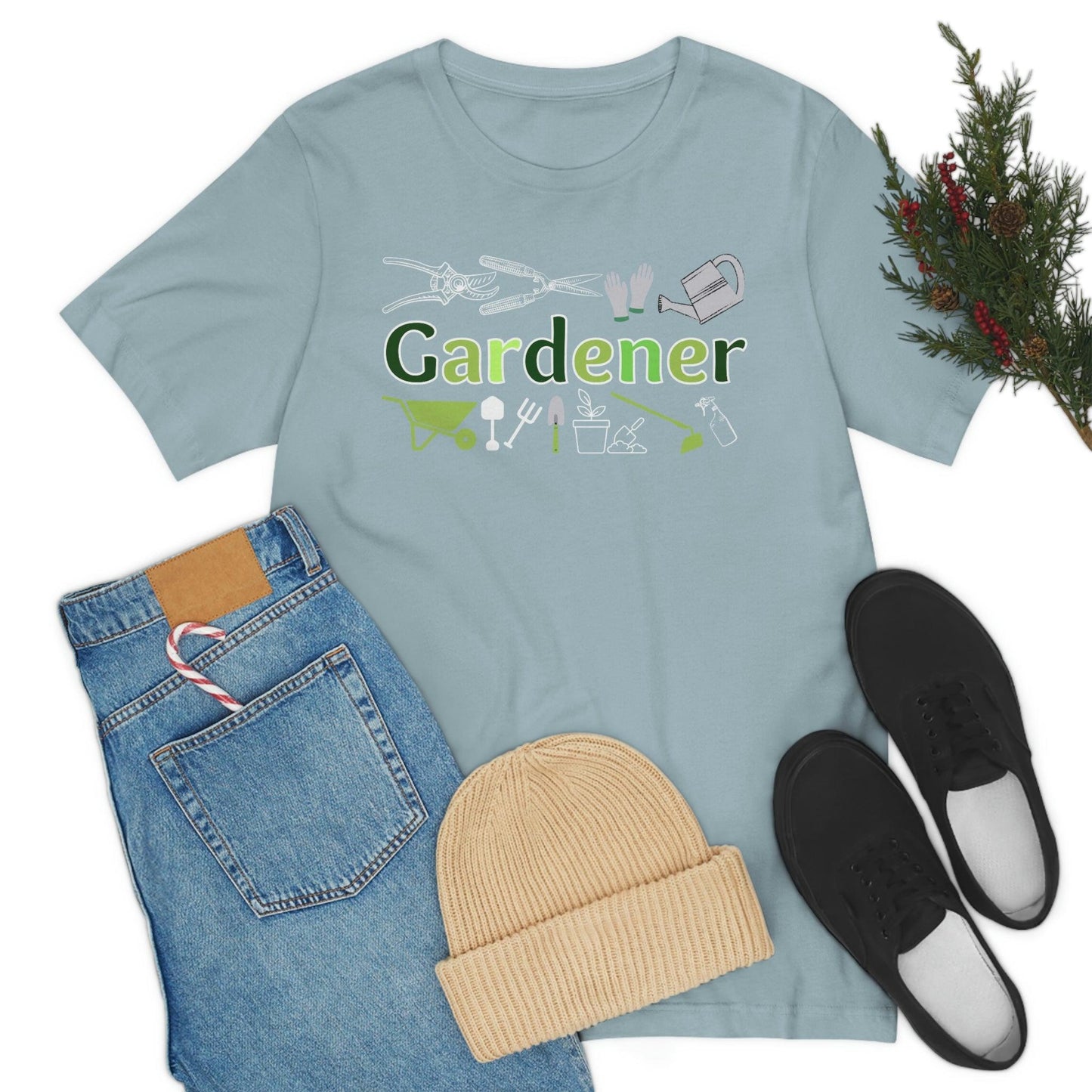 Gardener shirt Garden t-shirt Nature lover shirt Botanical Shirt Plant Lover Shirt Gardener Gift, Garden Shirt, Garden Tee Farmer Shirt - Giftsmojo