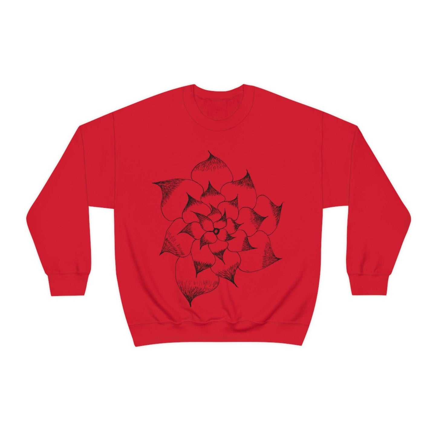 Flower Sweatshirt, floral sweatshirt flower shirt wildflower sweatshirt - Giftsmojo