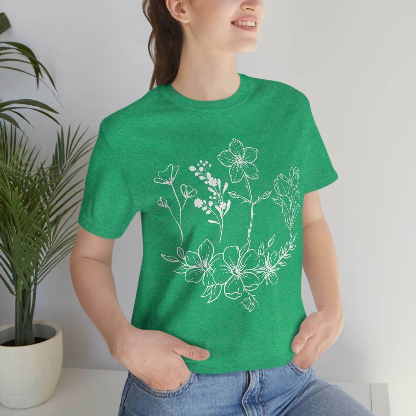 Flower Tshirt - Nature lover Shirt - Giftsmojo