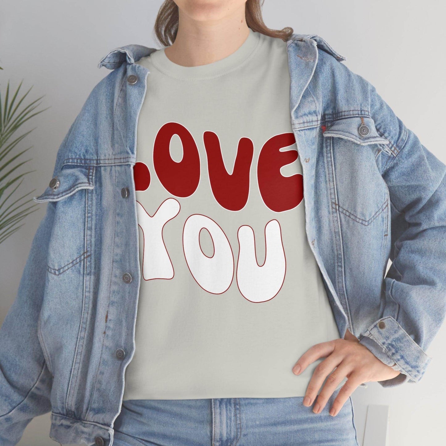 Love You Tee - Giftsmojo