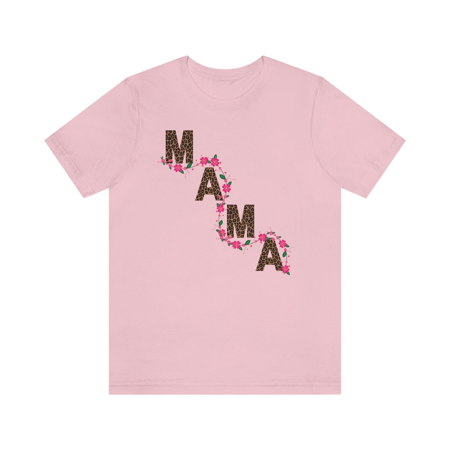 Leopard print Mama shirt Flower mama shirt - Leopard Mama Shirt mothers day shirt new mom shirt