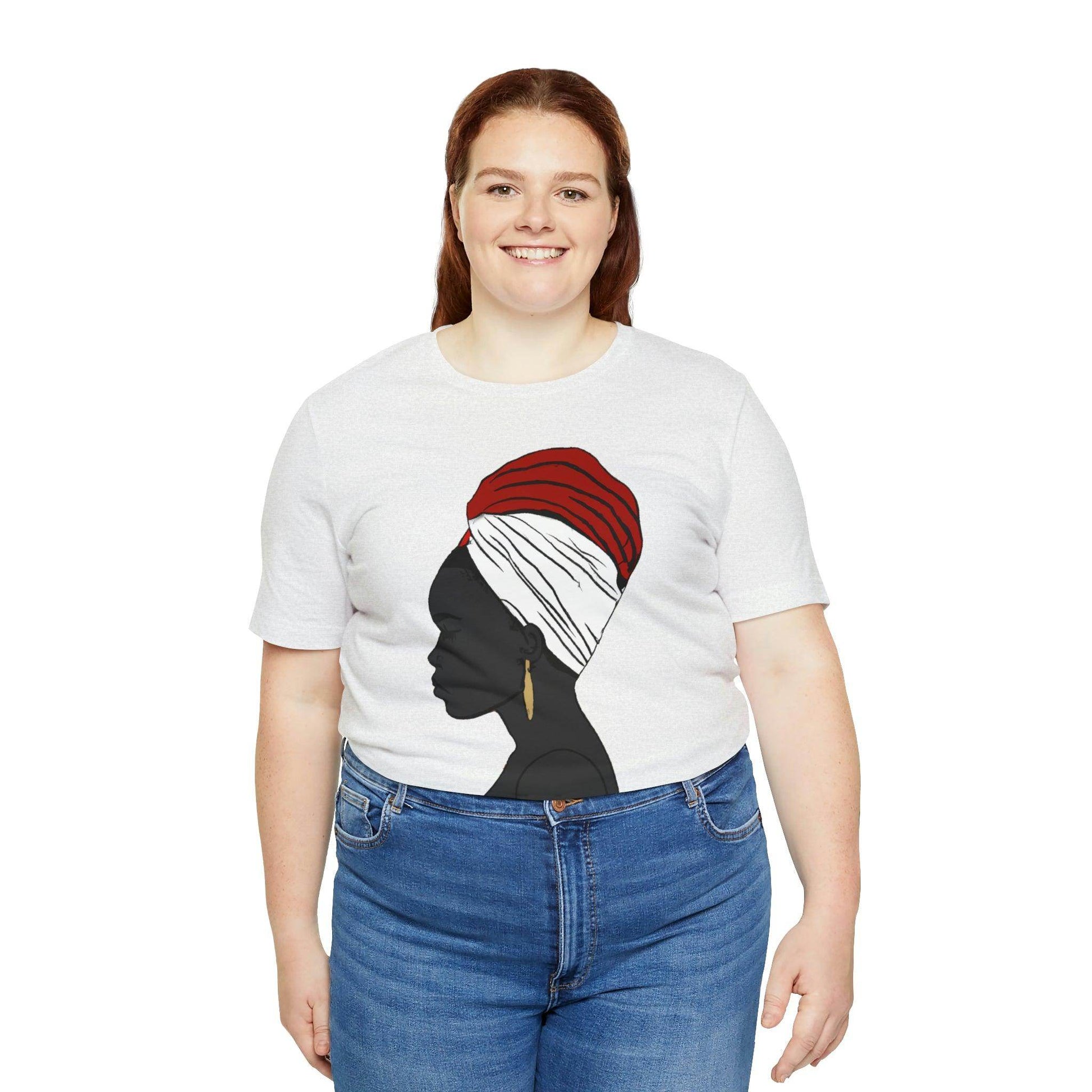 African Woman Art Shirt, Black Queen Shirt - Giftsmojo