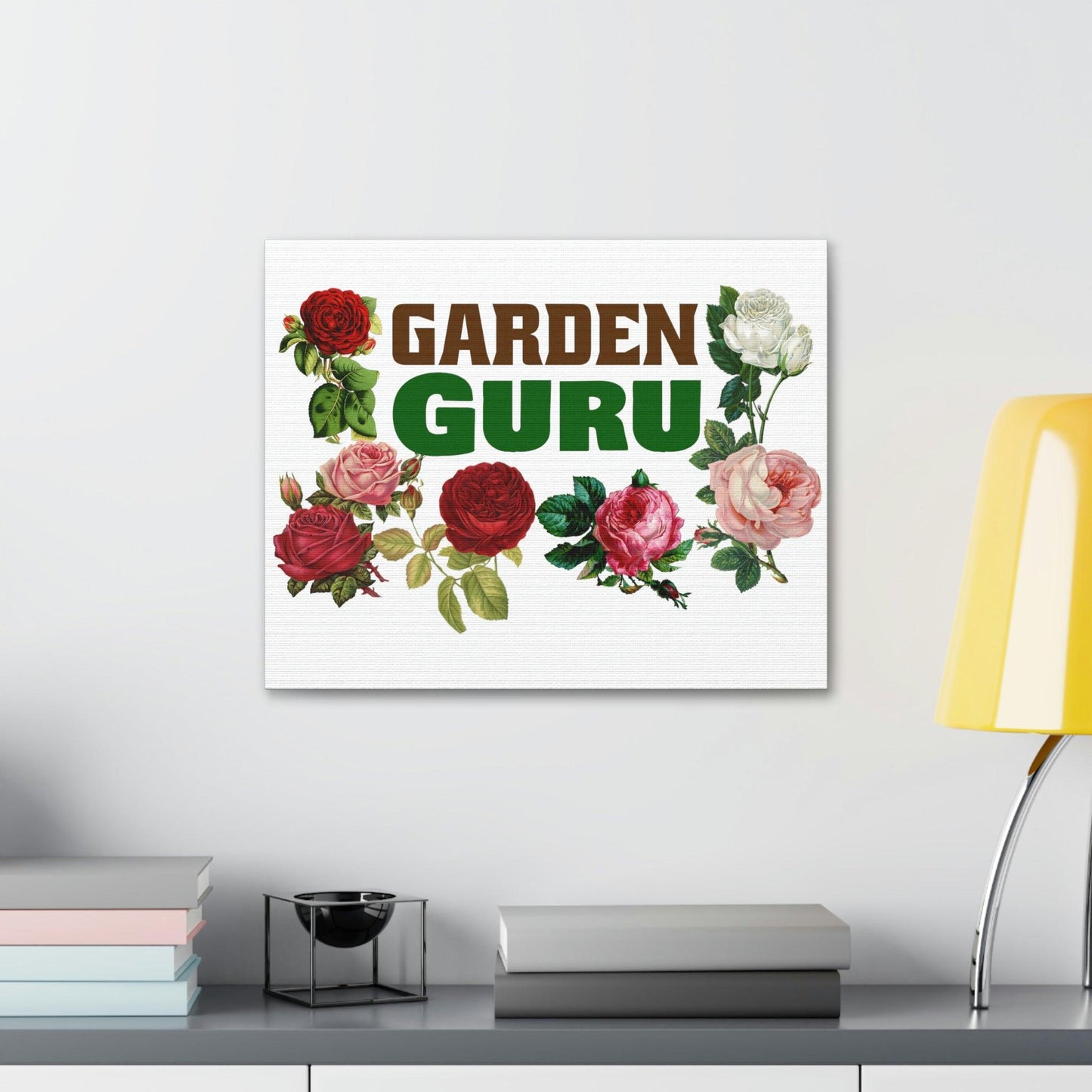 Garden Guru Canvas - Garden wall arts, gift for garden lovers - Giftsmojo
