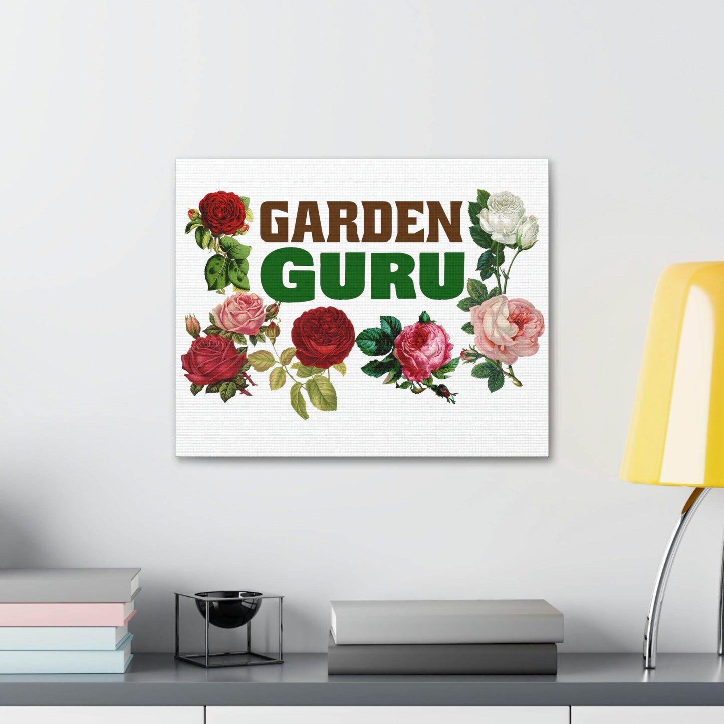 Garden Guru Canvas - Garden wall arts, gift for garden lovers - Giftsmojo