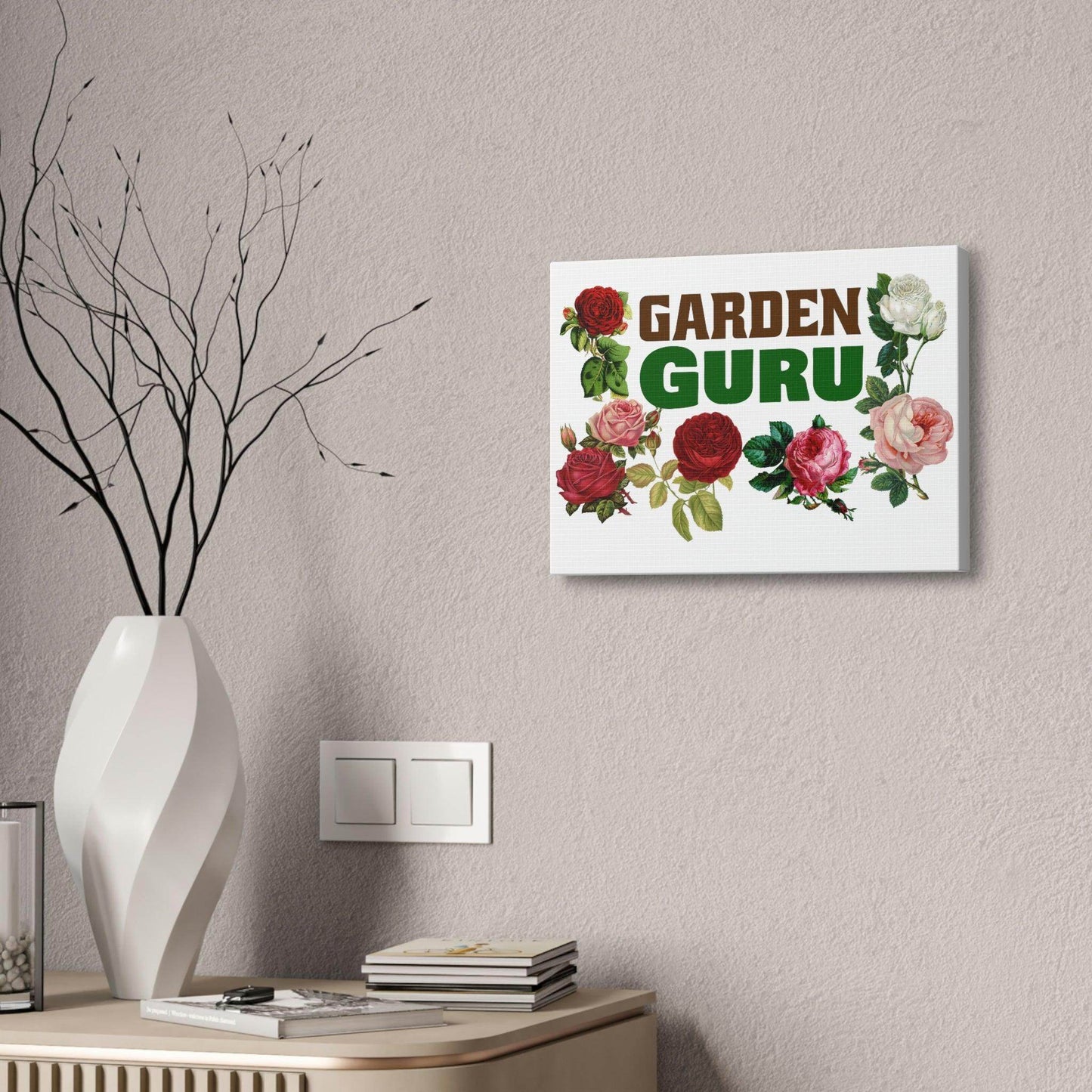 Garden Guru Canvas - Garden wall arts, gift for garden lovers - Giftsmojo