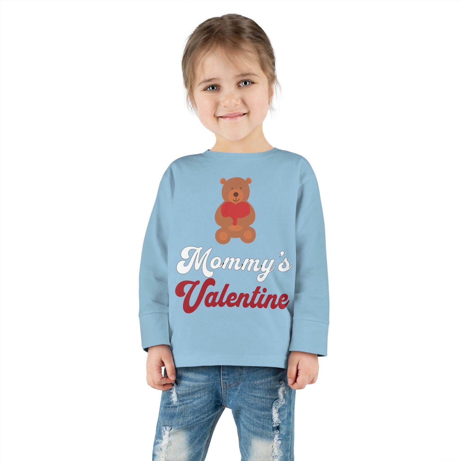 Mommy's Valentine - Kids Valentine day shirt - Giftsmojo