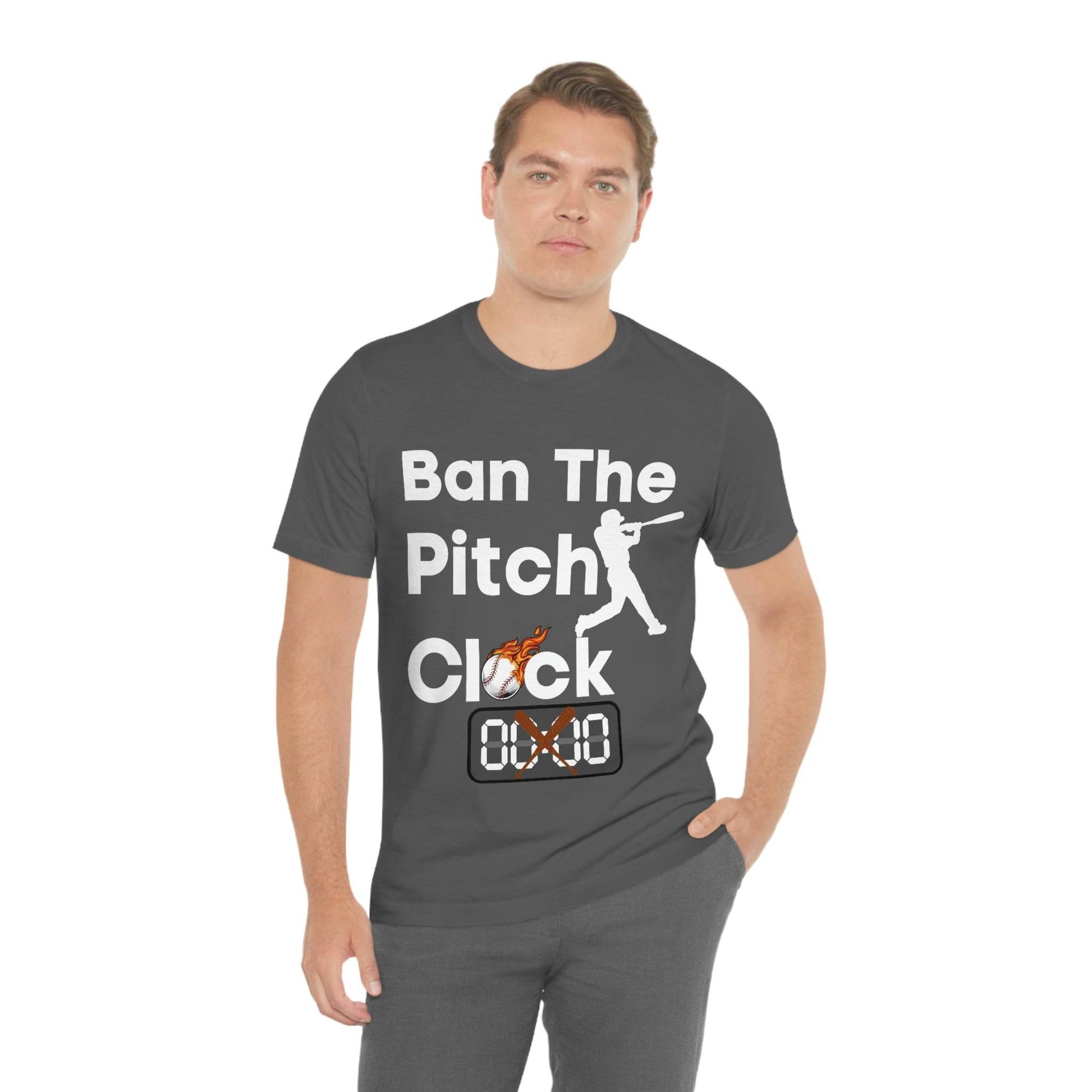 Ban The Pitch Clock in Baseball - Ban Baseball Pitch Clock - Giftsmojo