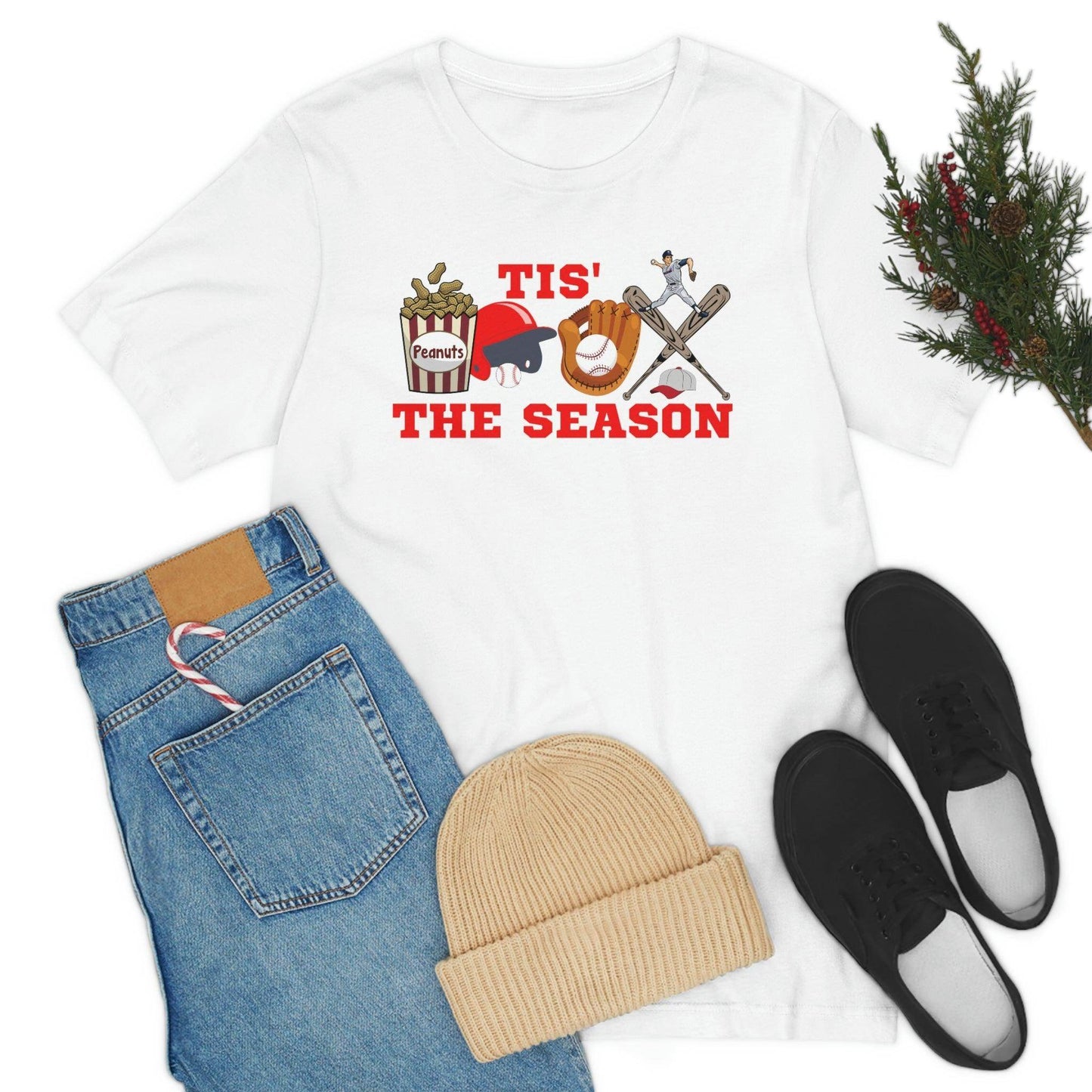 Tis the season Baseball shirt baseball tee baseball tshirt - sport shirt Baseball Mom shirt, Baseball Mama shirt, gift for him gameday shirt - Giftsmojo