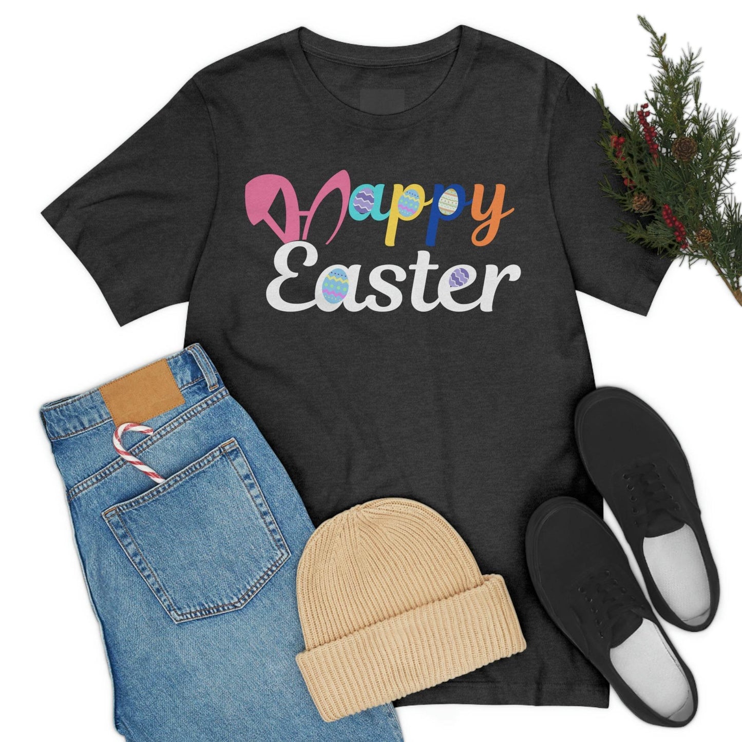 Happy Easter Tshirt, Easter gift for Adults - Giftsmojo