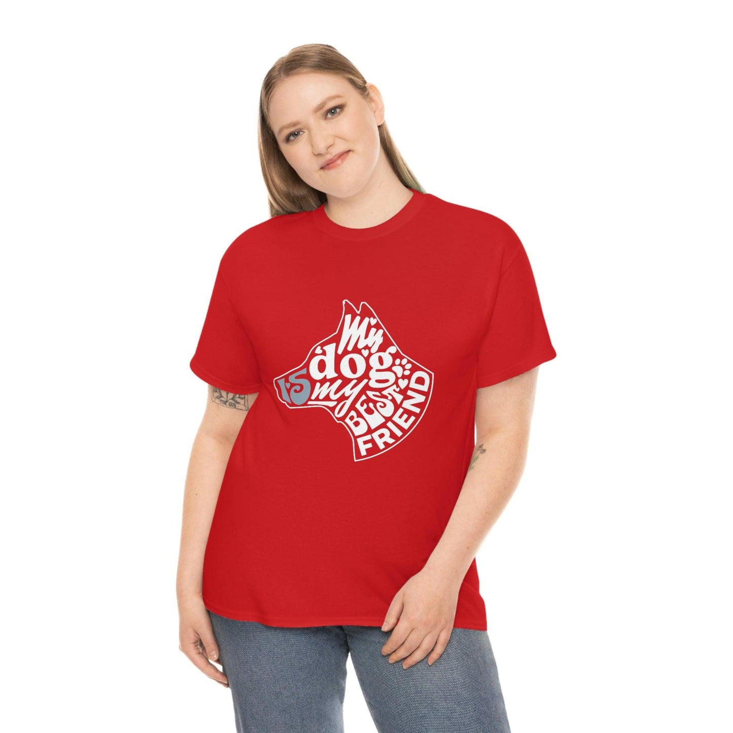 My Dog is My Best Friend Tee - Giftsmojo