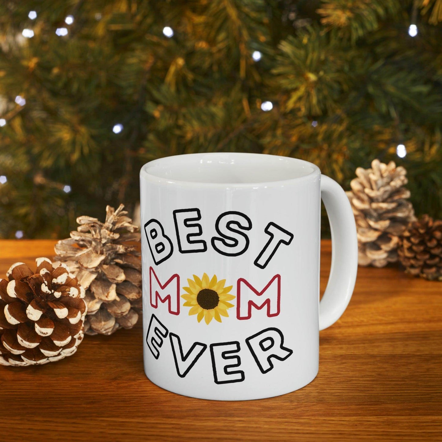 Best Mom Ever Mug, gift for mom on mothers day, Birthday gift for mom, gift for her, coffee mug for her, hot cocoa mug, gift for coffee lover - Giftsmojo