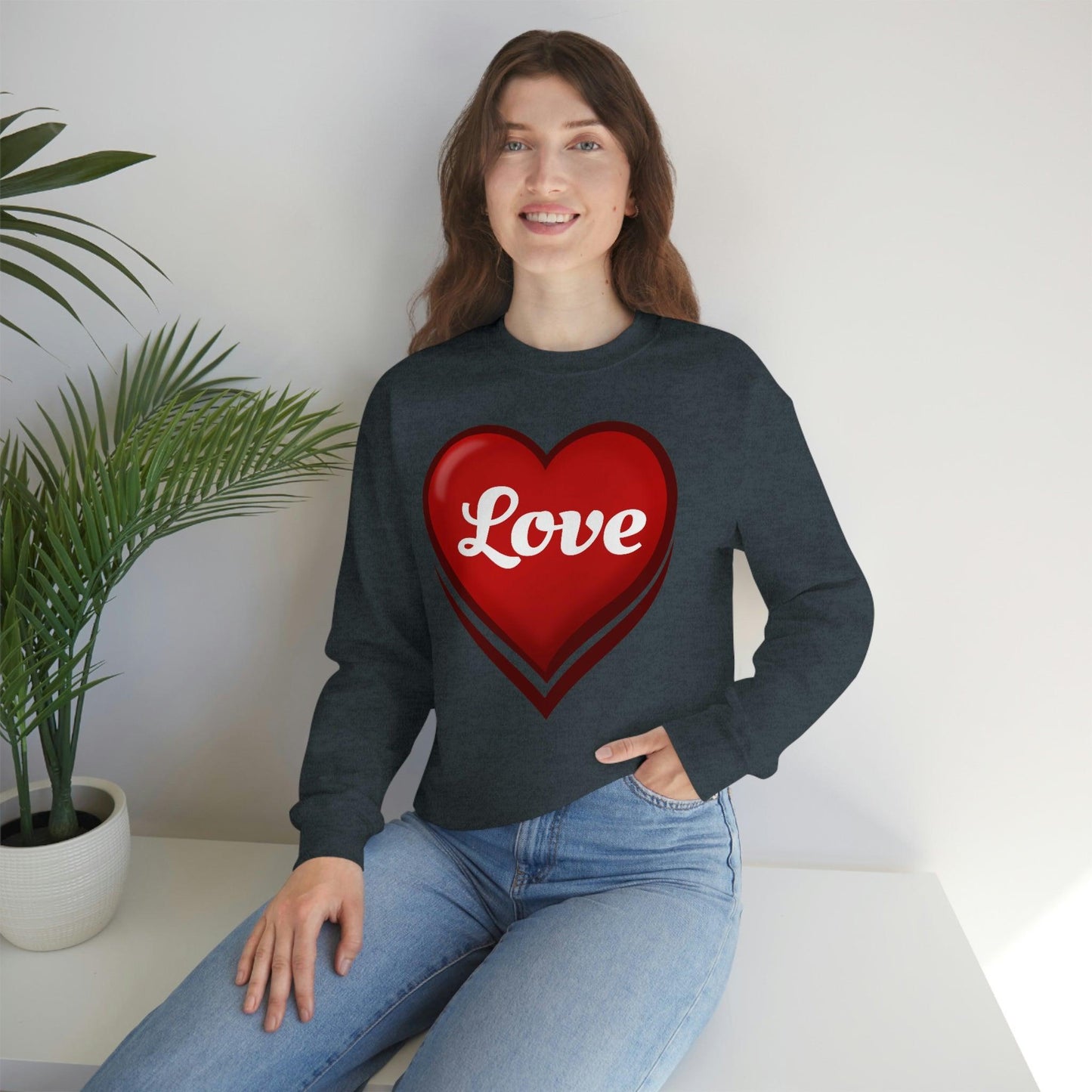 Love Sweatshirt, Valentine's Gift,
