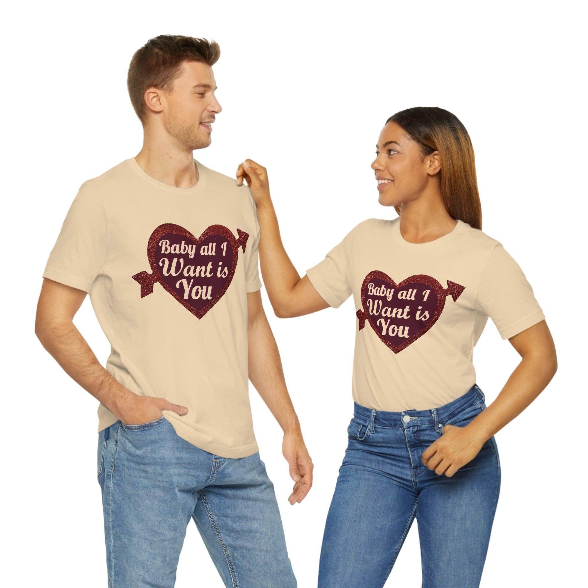 Baby all I want is You Tee - Giftsmojo