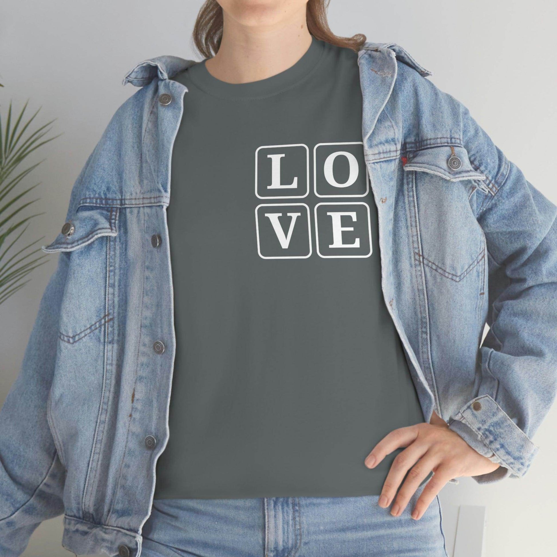 Love Square T-Shirt, - Giftsmojo