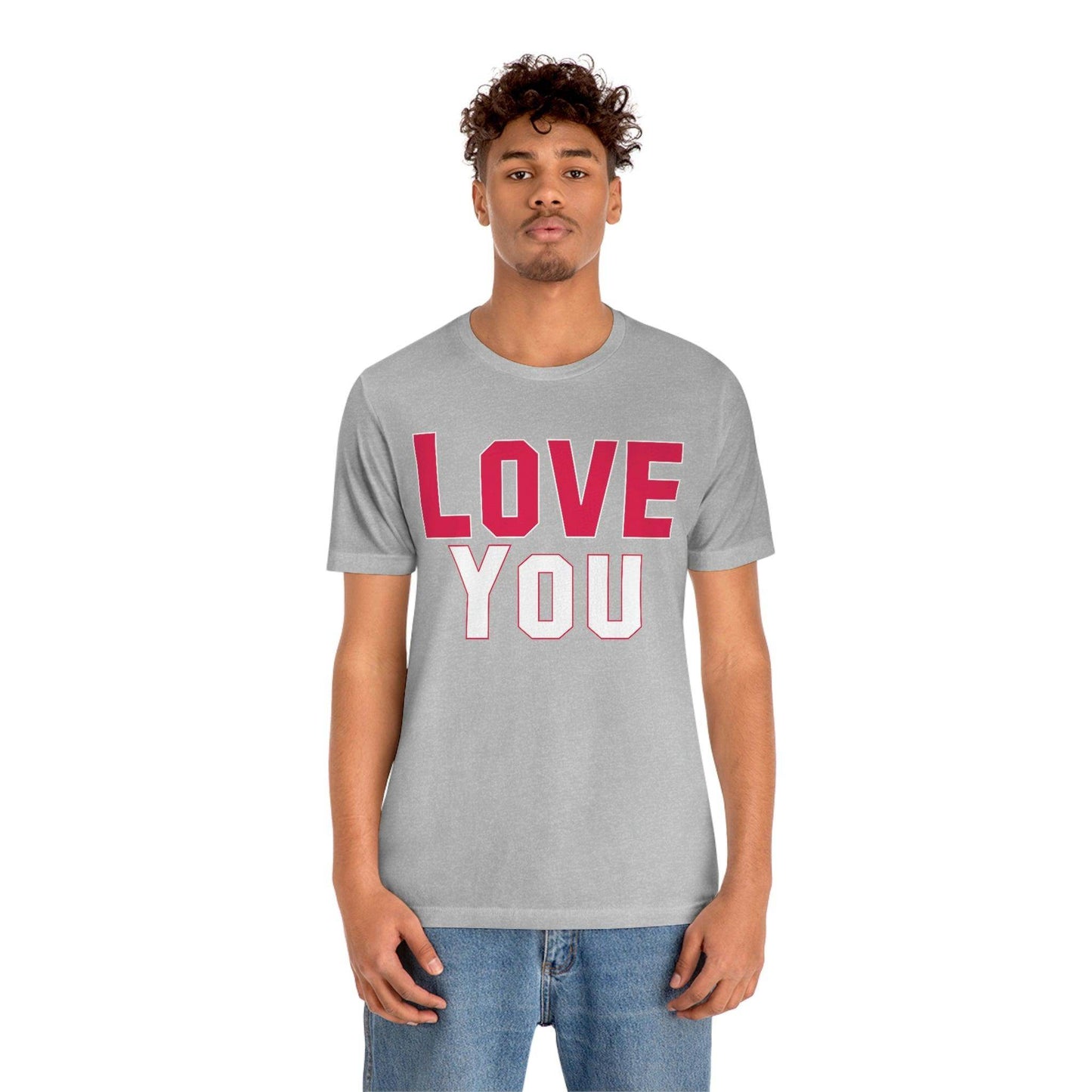 Love you T-shirt - Giftsmojo